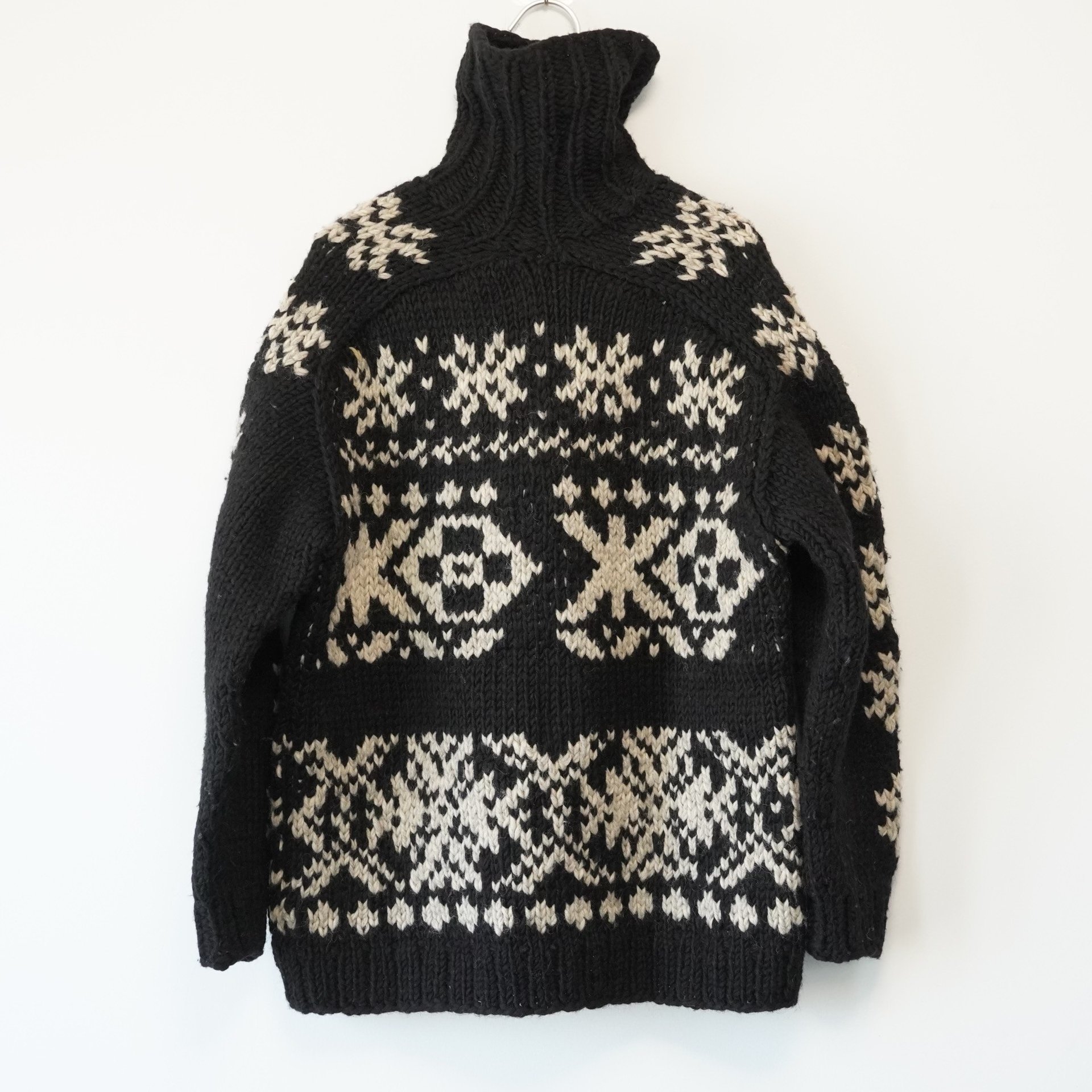 Yohji Yamamoto 11AW Runway Hand-Knit Sweater — front