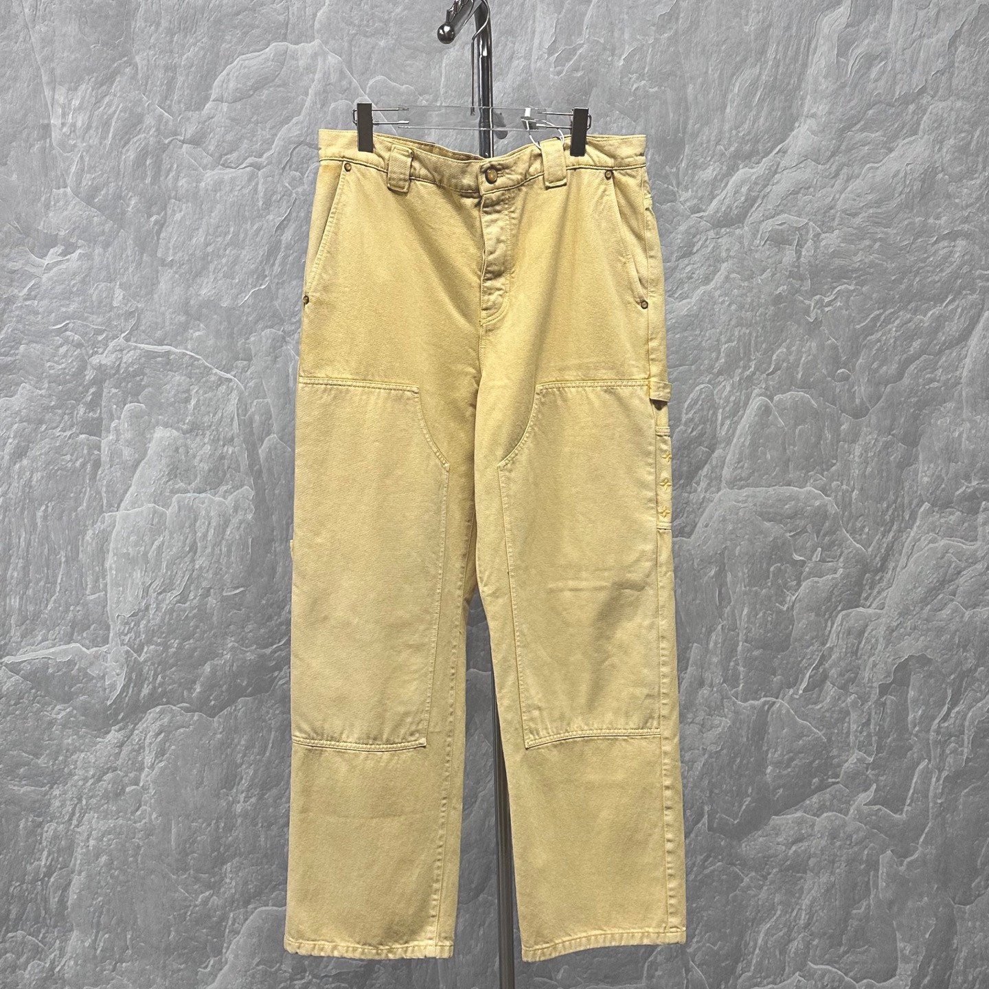 Louis Vuitton FW25 Logo Embroidered Denim Pants
