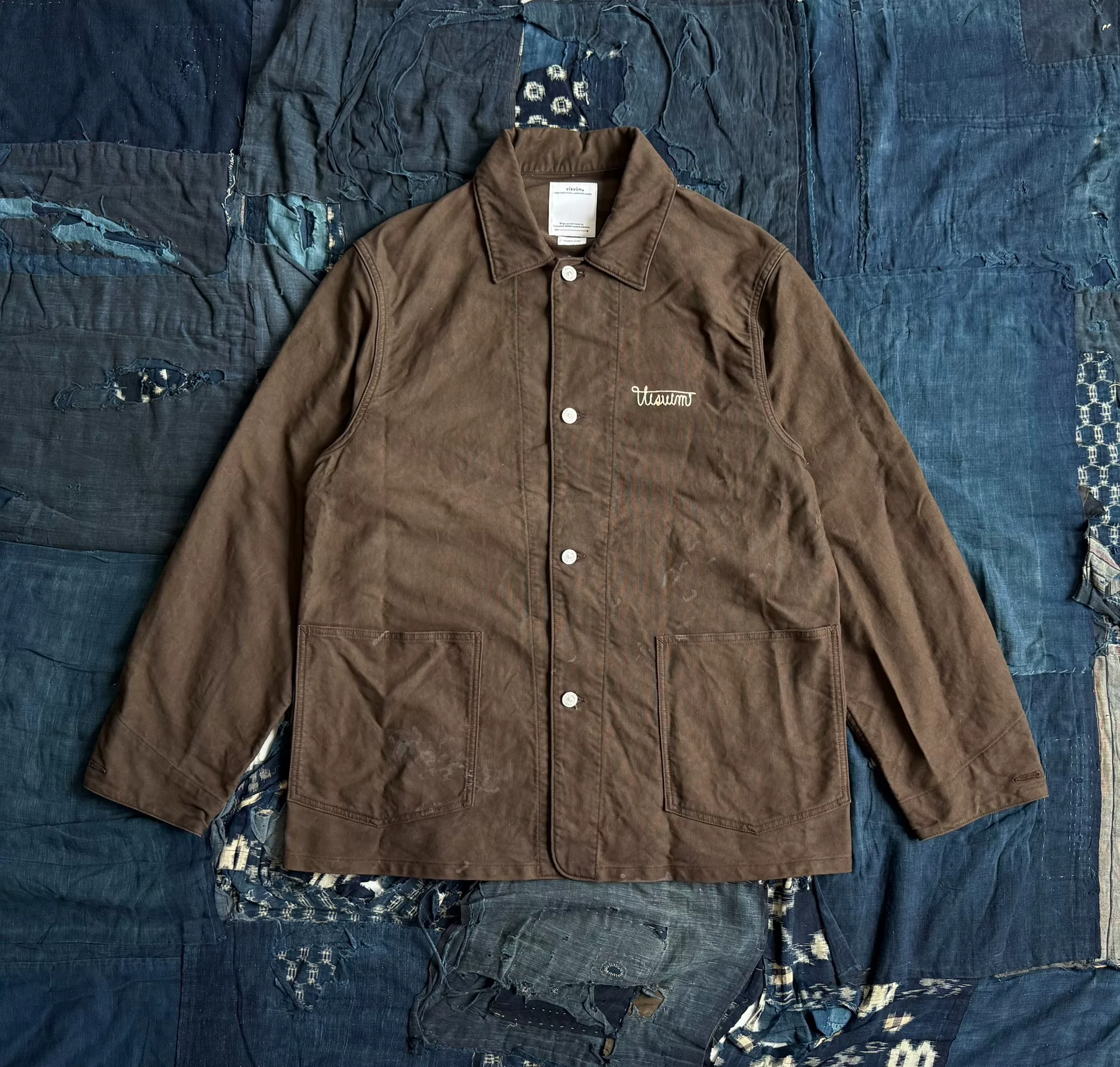 VISVIM 25AW Coverall G.Cords Jacket — detail
