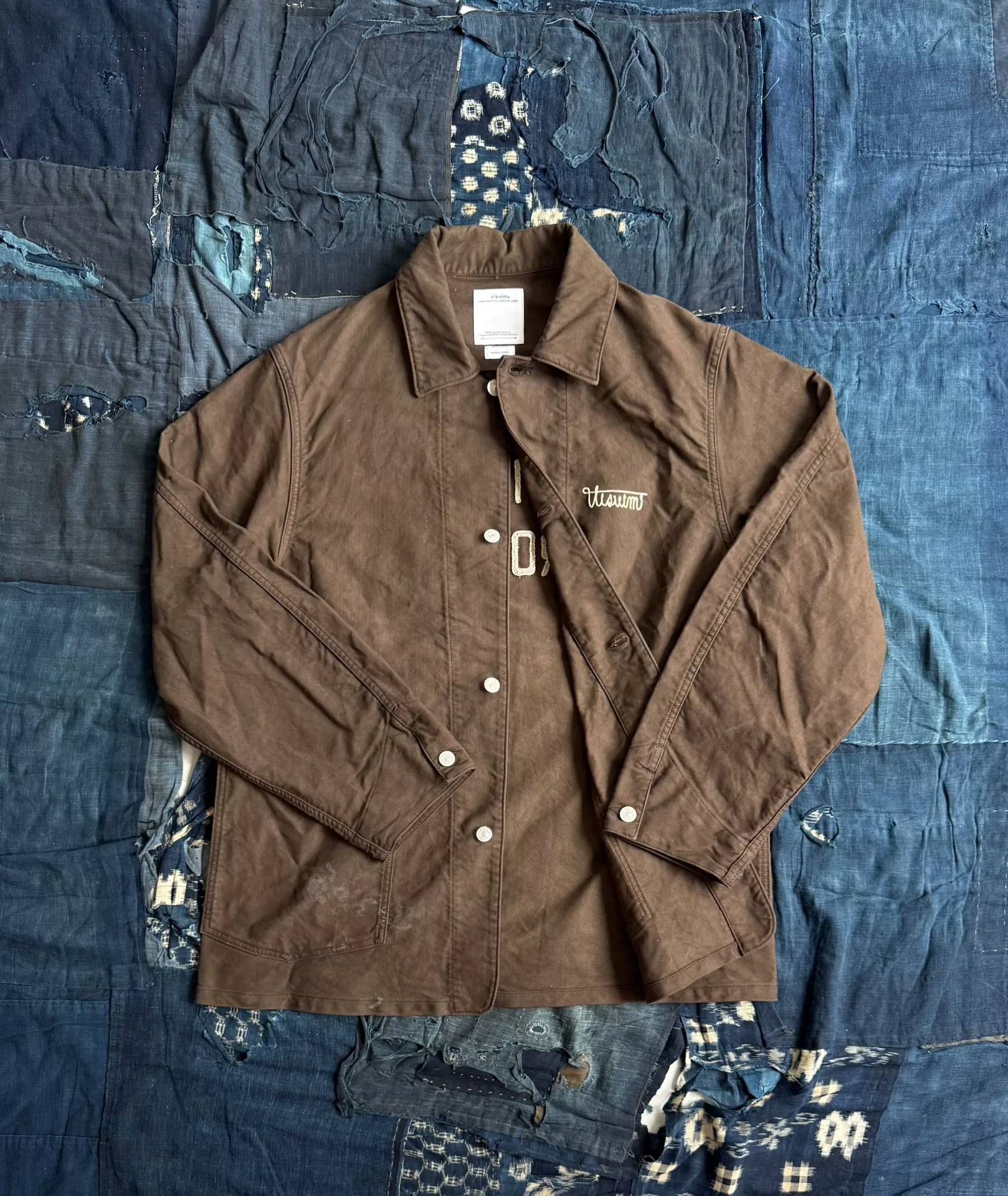 VISVIM 25AW Coverall G.Cords Jacket — front