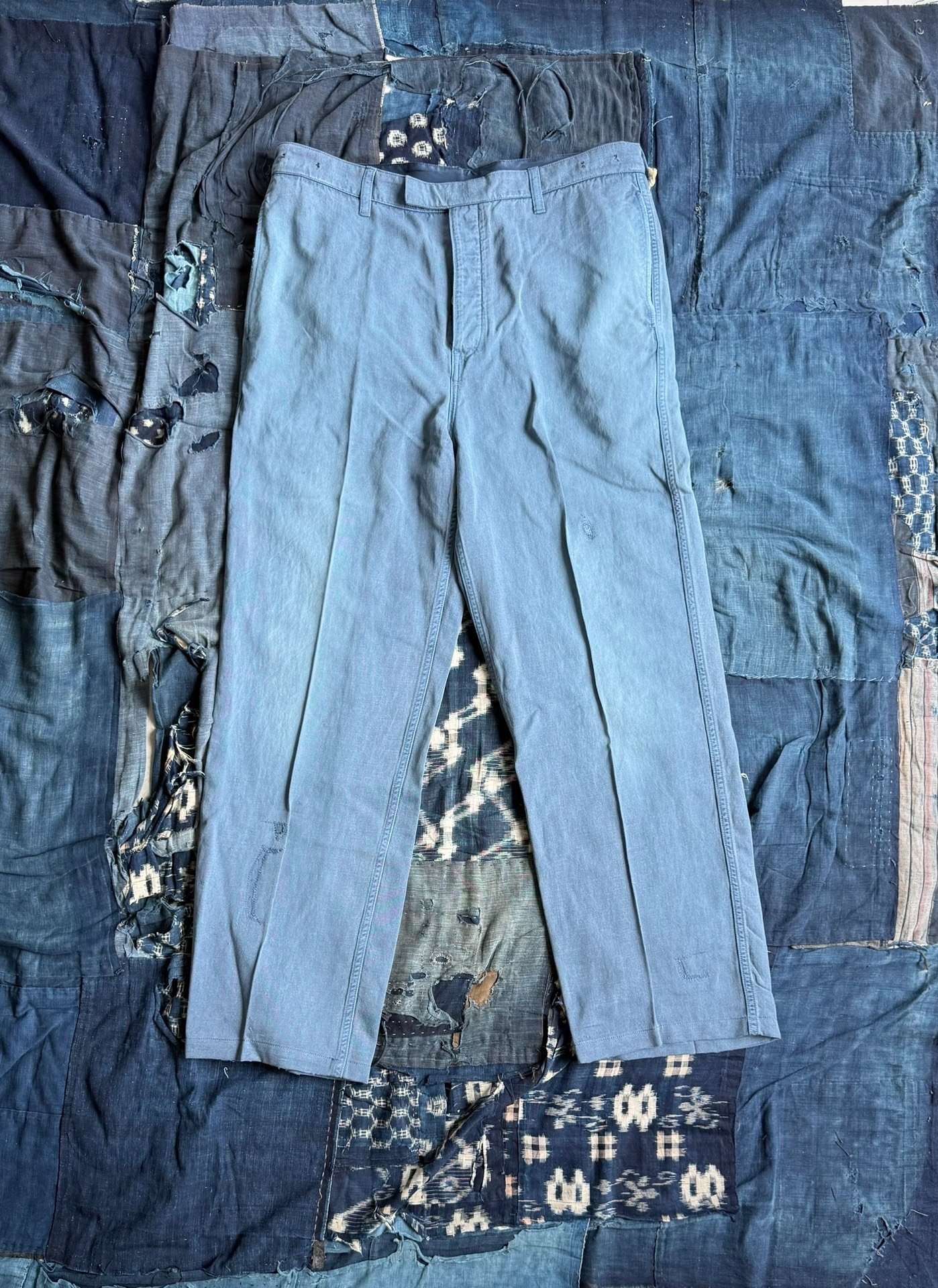 Visvim 25AW ICT Wide Slacks DMGD