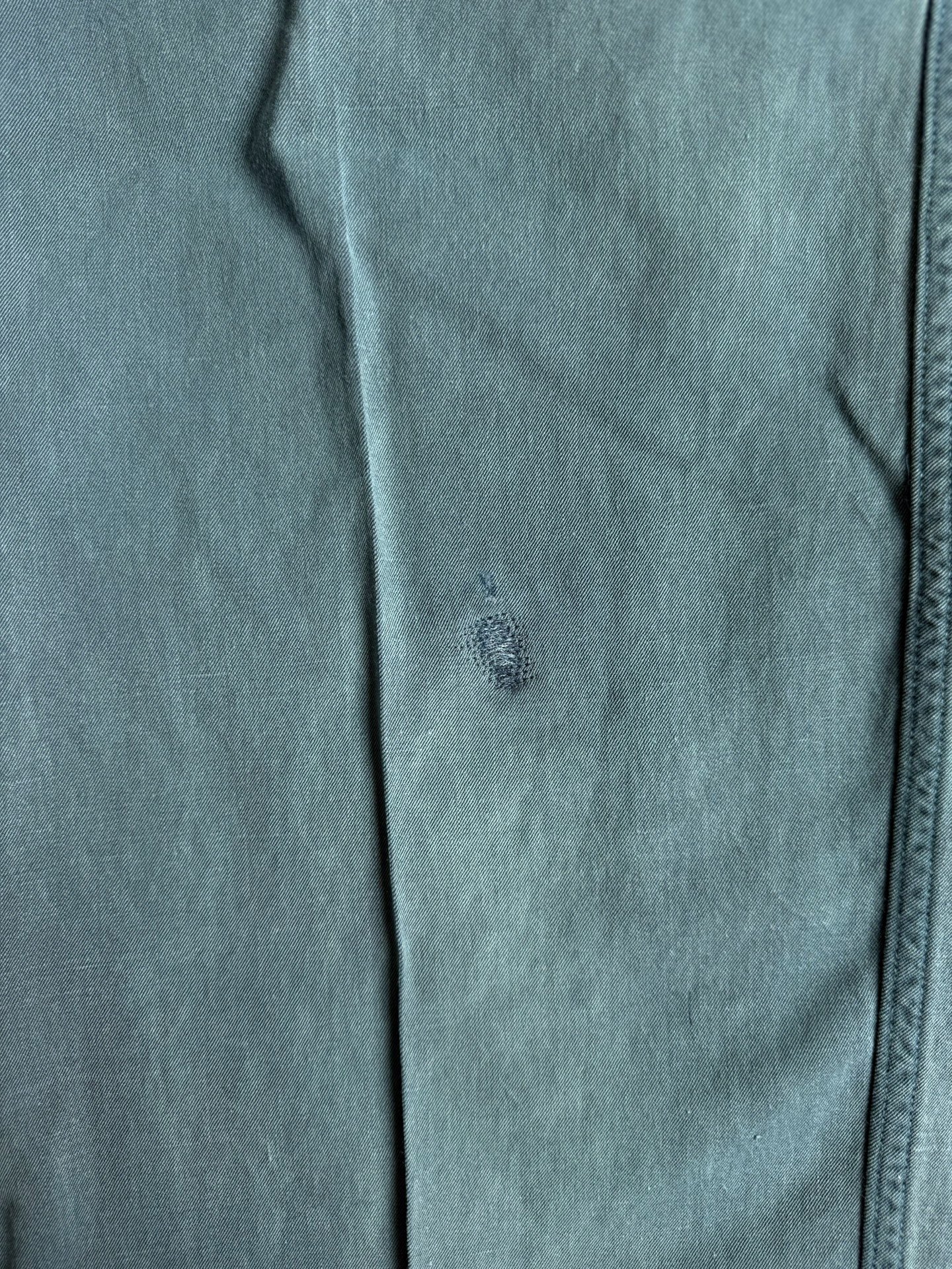 Visvim 25AW ICT Wide Slacks DMGD — detail