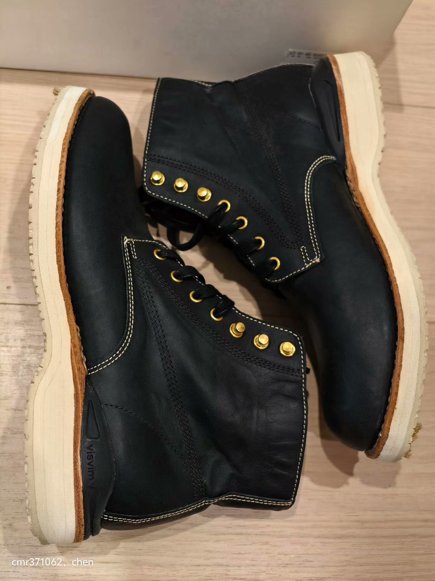 visvim 18aw Virgil Boots Folk — back