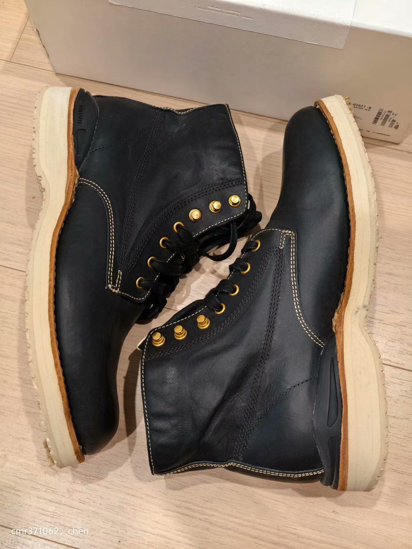 visvim 18aw Virgil Boots Folk — detail