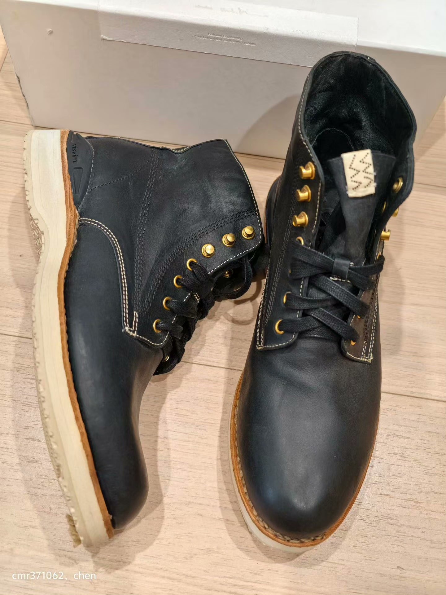 visvim 18aw Virgil Boots Folk — front