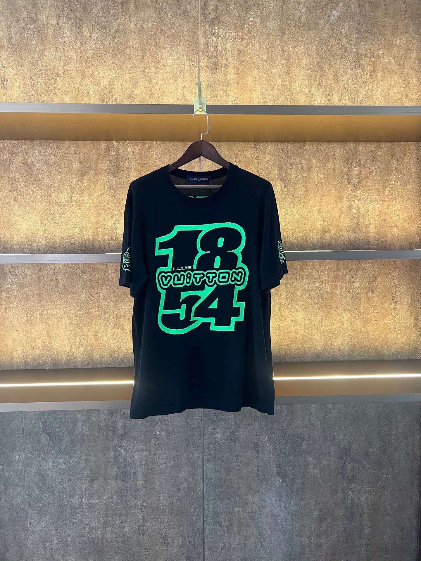 Louis Vuitton 1854 Short-Sleeve Knit Top