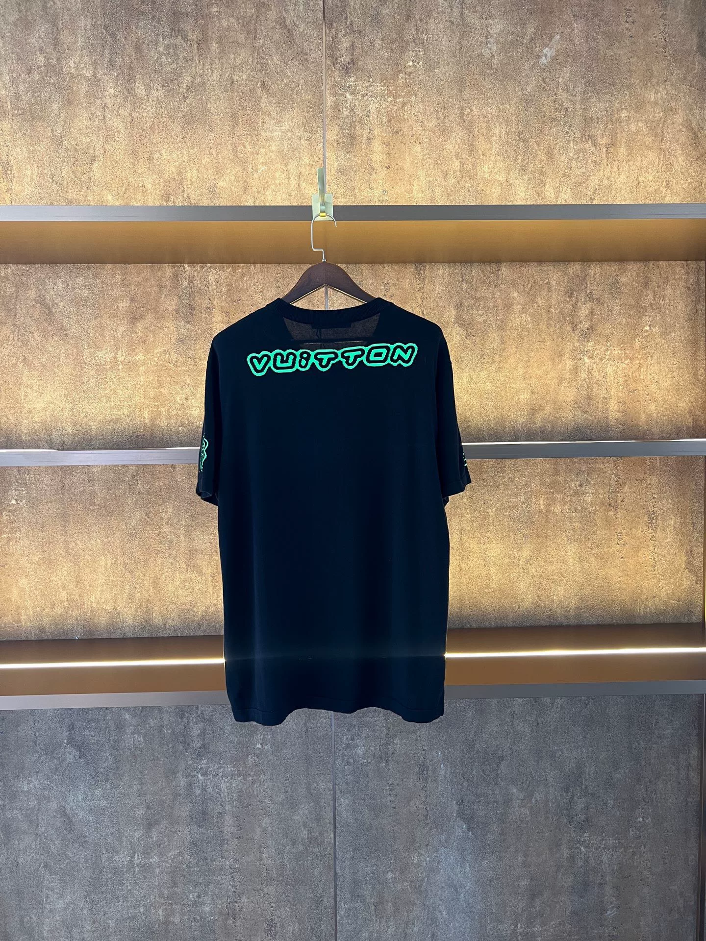 Louis Vuitton 1854 Short-Sleeve Knit Top — front
