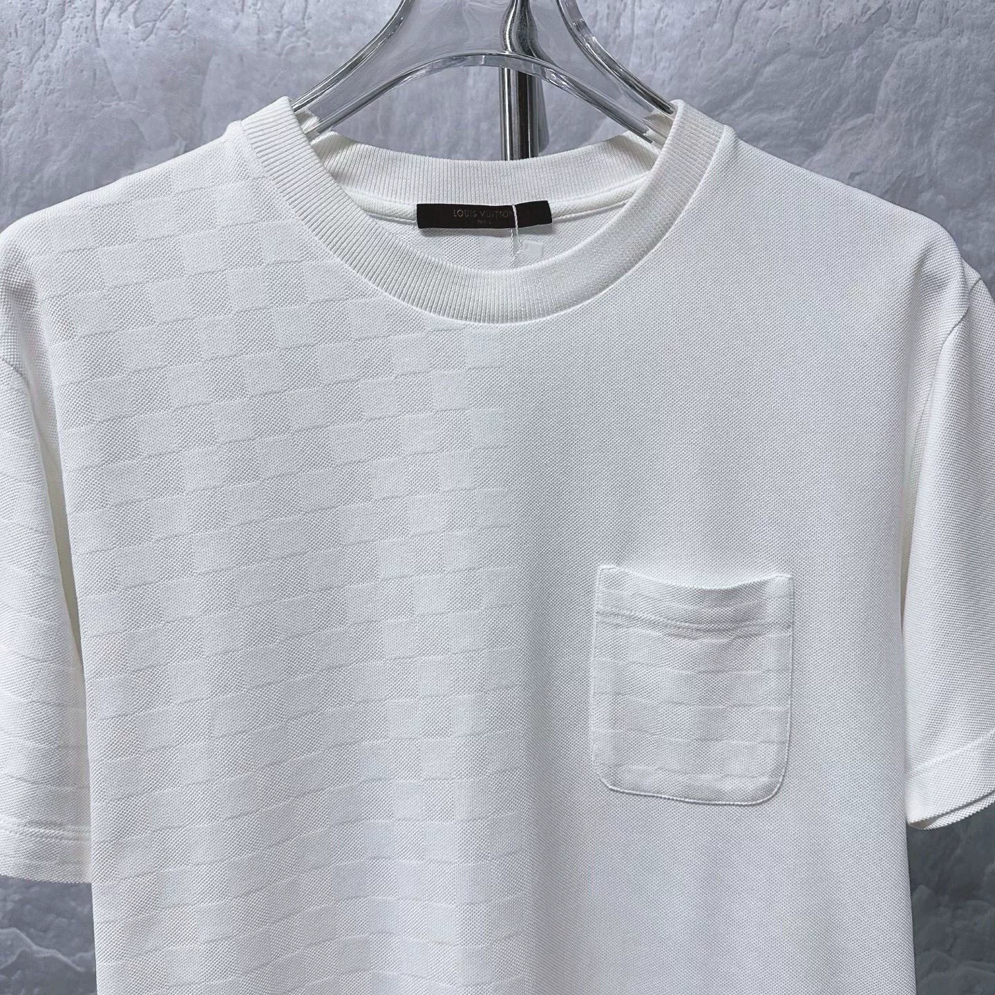Louis Vuitton Damier Pocket Short Sleeve T-shirt M — front