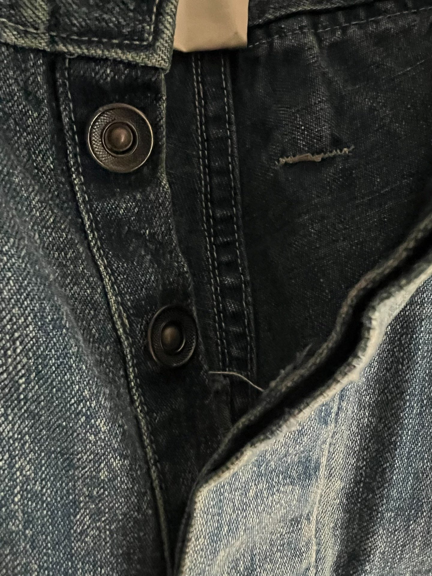 RRL Double RL Railway Worker Patch Work Pants — back