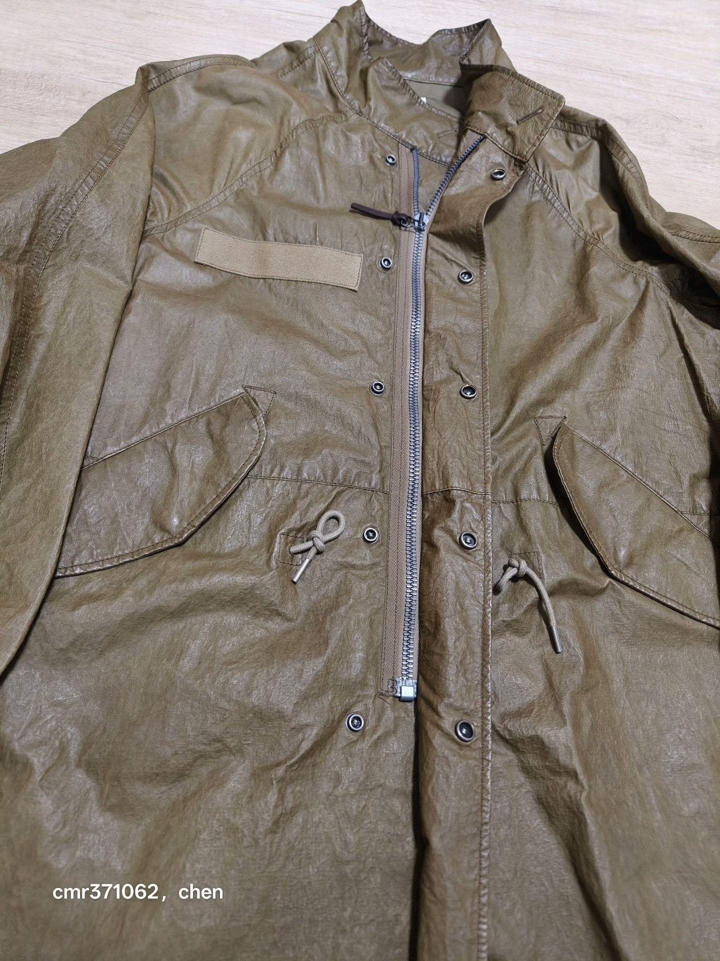 VISVIM 20SS Six Five Fishtail Coat — label