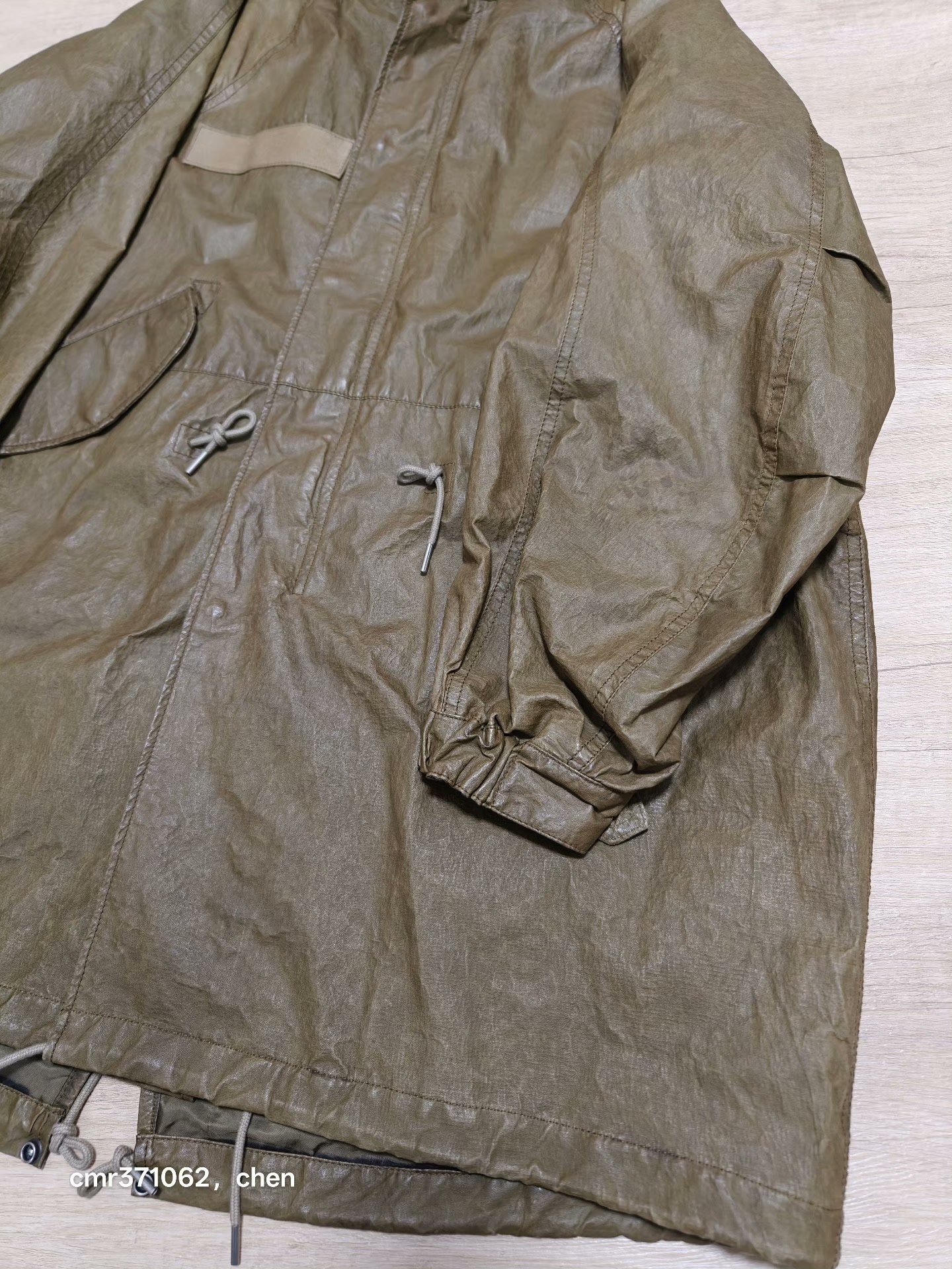 VISVIM 20SS Six Five Fishtail Coat — detail