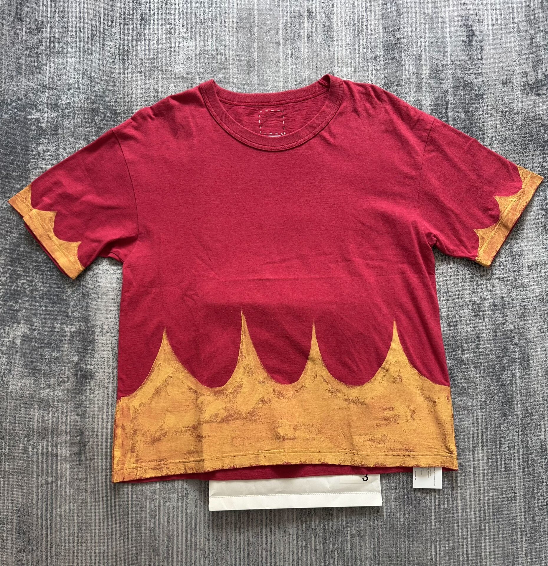 VISVIM 19AW FLAMMA JUMBO TEE S/S