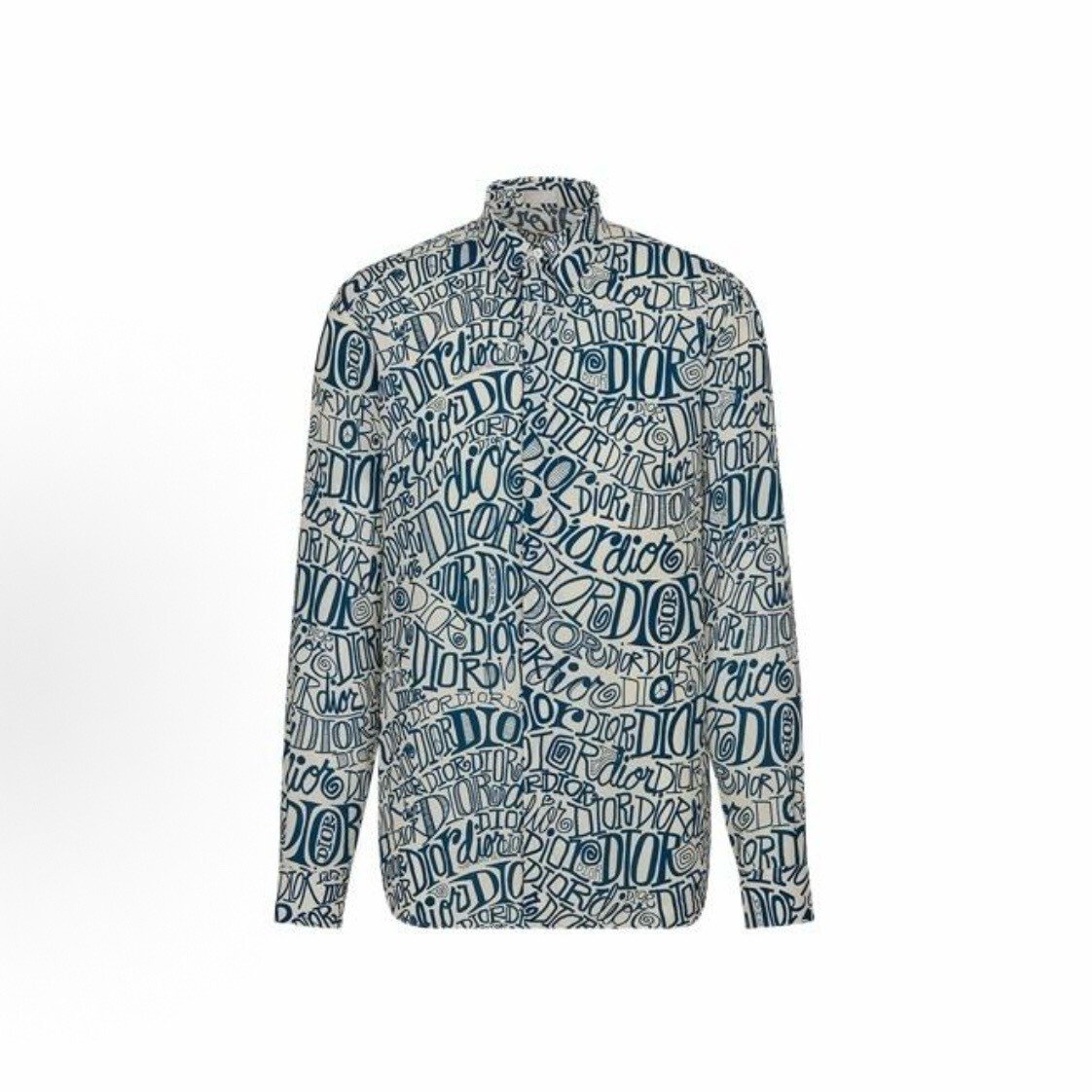 Dior x Shawn Logo All-Over Print Shirt