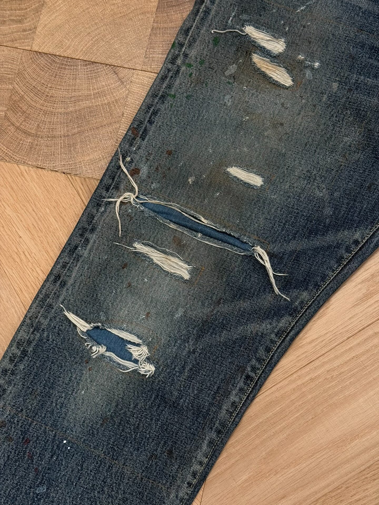 Visvim 20AW 01.2D17 Selvedge Jeans — back