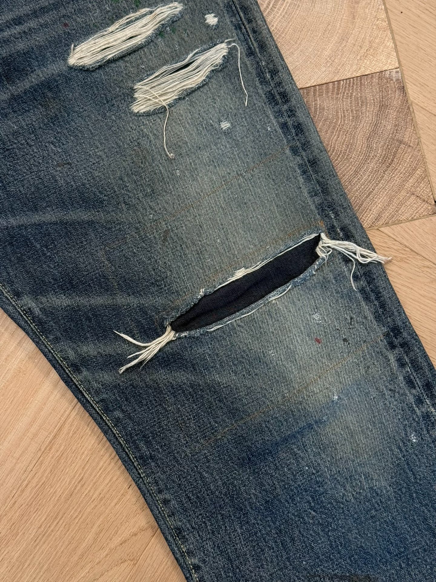 Visvim 20AW 01.2D17 Selvedge Jeans — detail