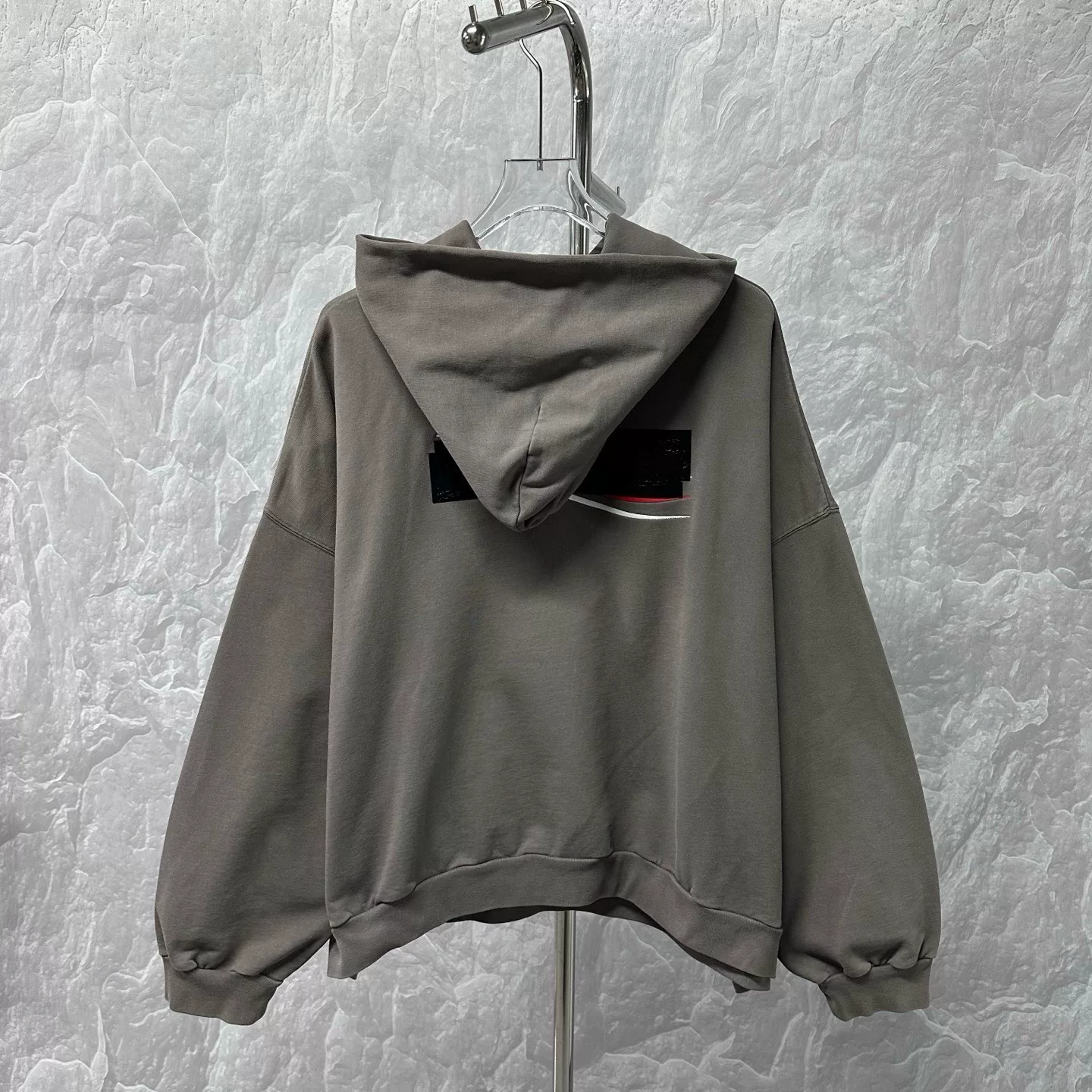 Balenciaga Coke Embroidery Hoodie — back