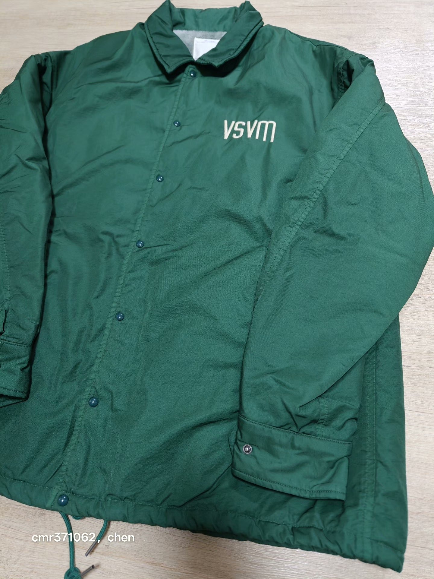 VISVIM 23SS COACH JKT — detail