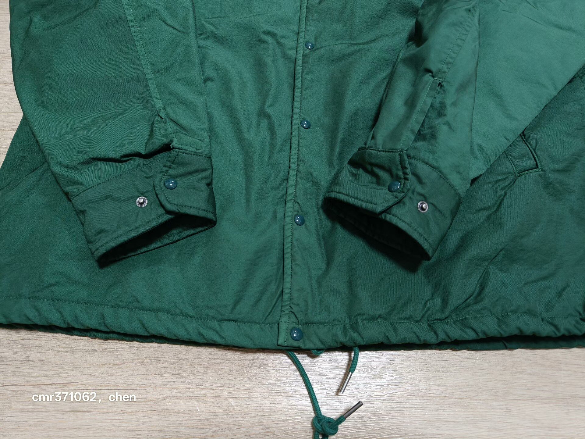 VISVIM 23SS COACH JKT — back