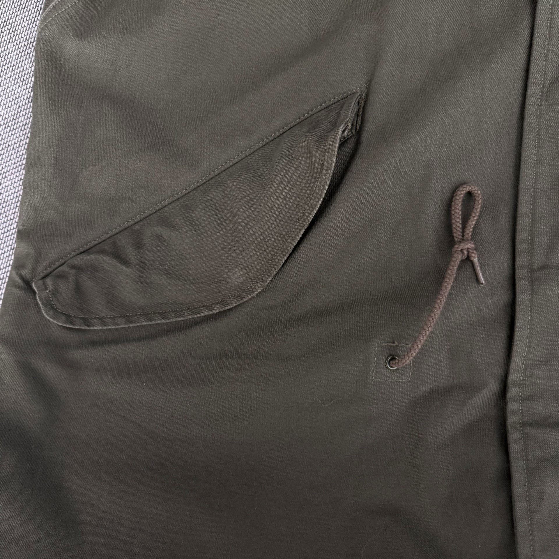 The Real Mccoys M51 Trench Coat — label