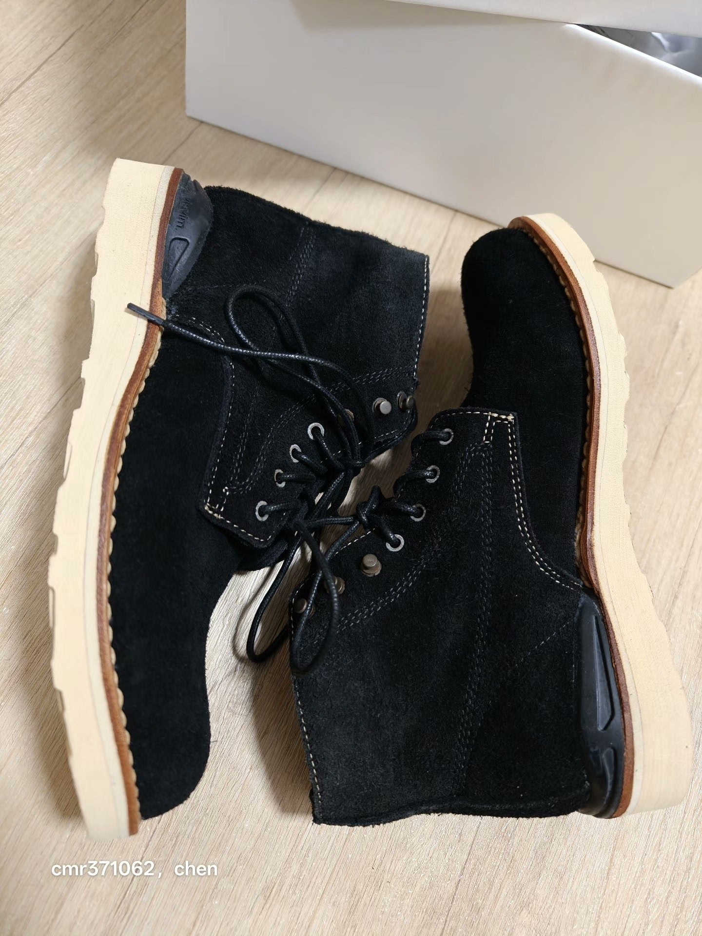 visvim 11 virgil boots folk — back