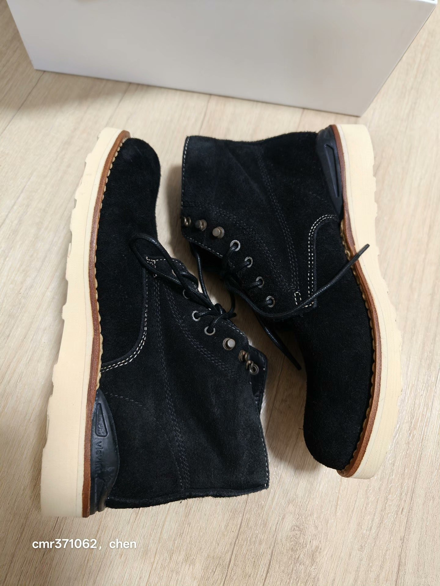 visvim 11 virgil boots folk — label