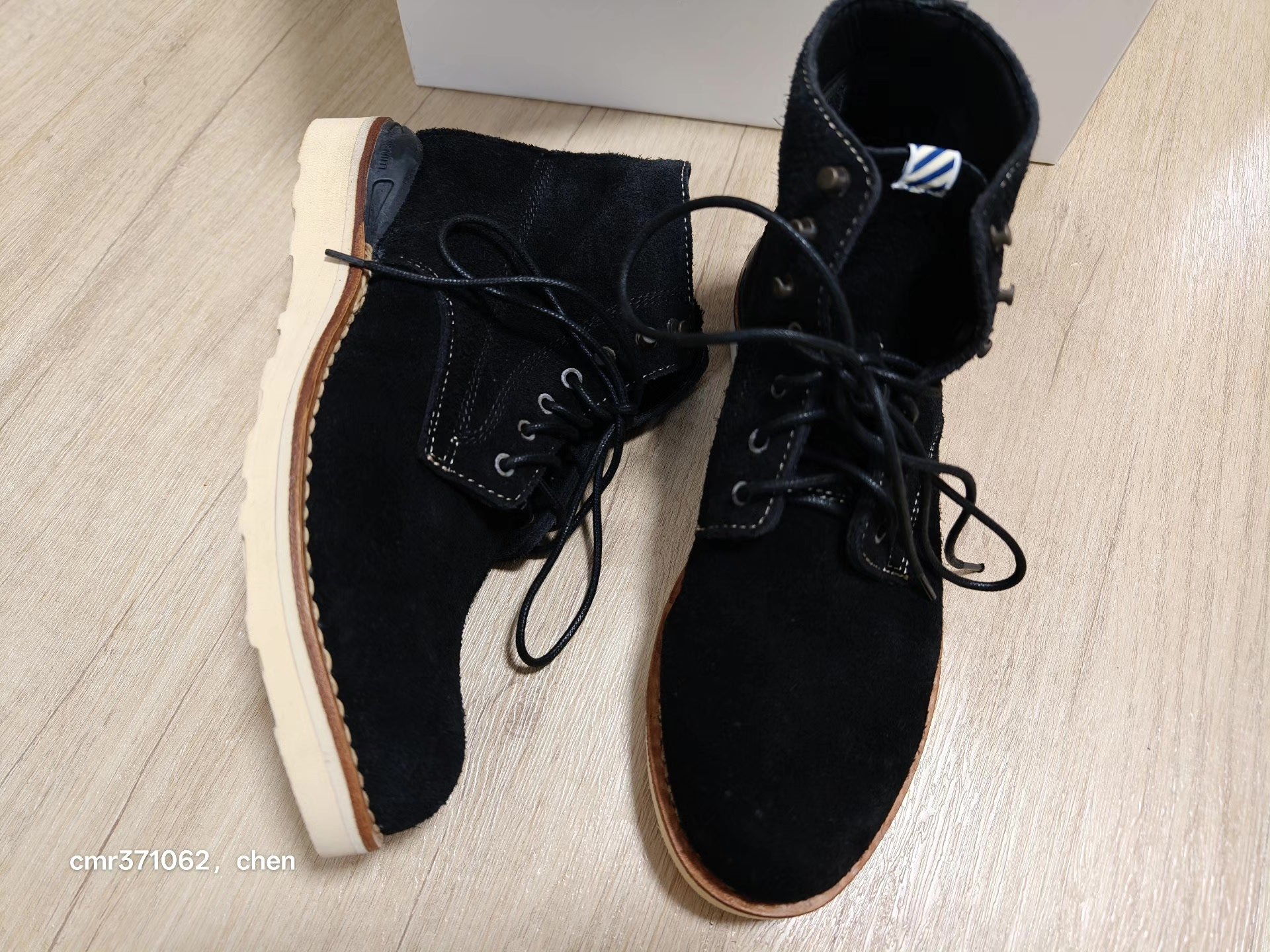 visvim 11 virgil boots folk — detail
