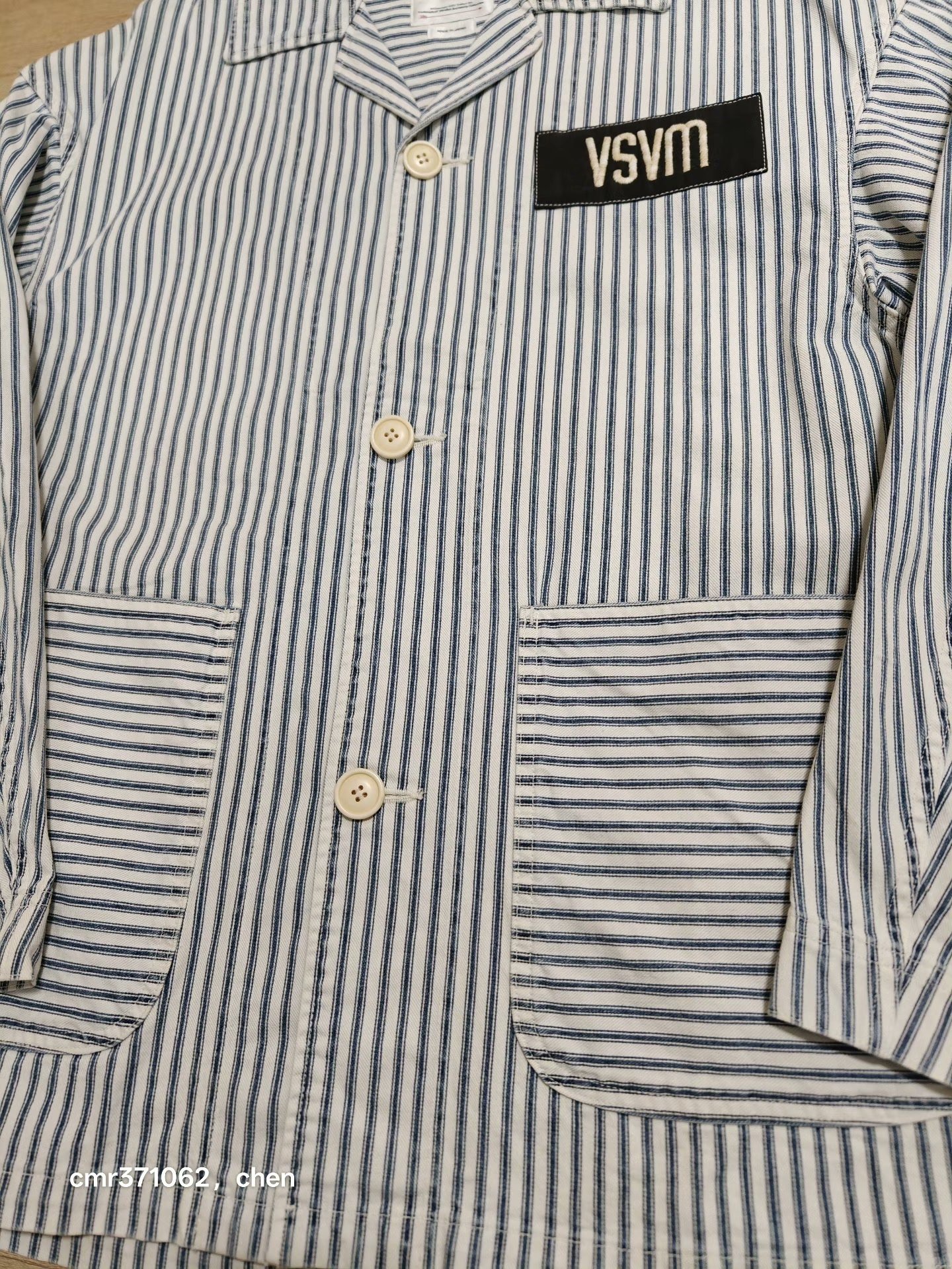 VISVIM 23SS Coverall JKT Hickory — label