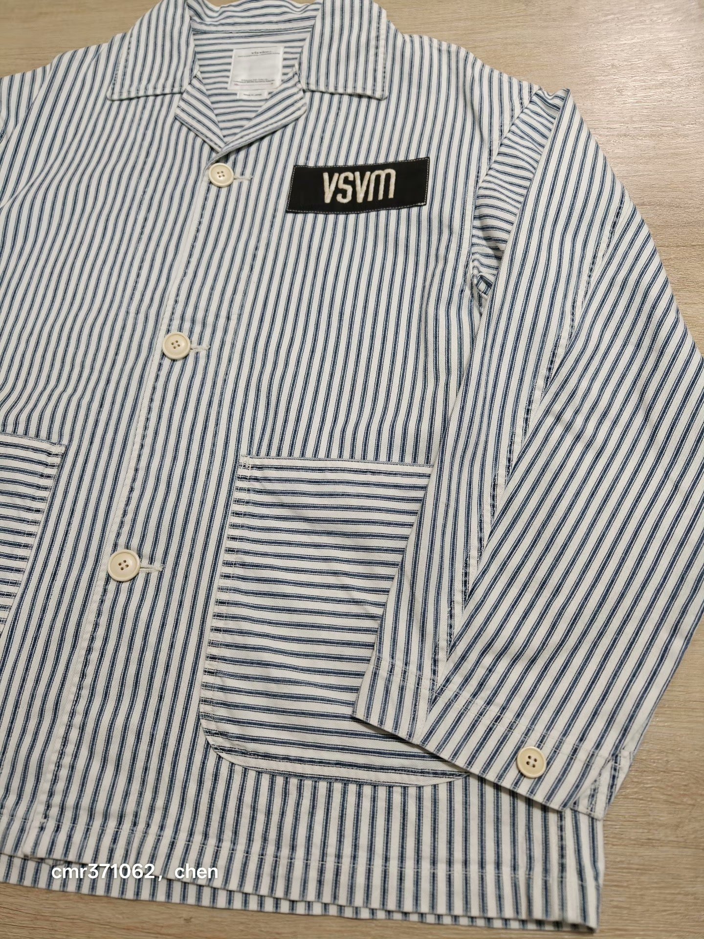 VISVIM 23SS Coverall JKT Hickory — detail