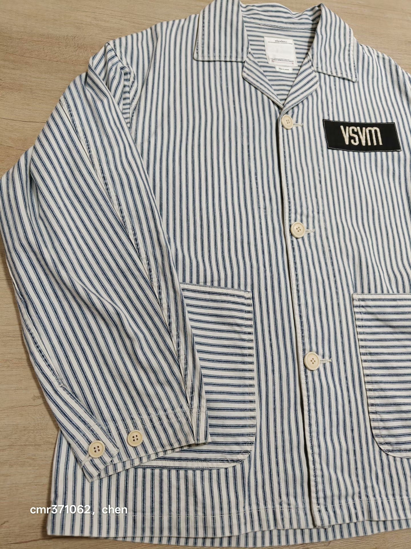 VISVIM 23SS Coverall JKT Hickory — front