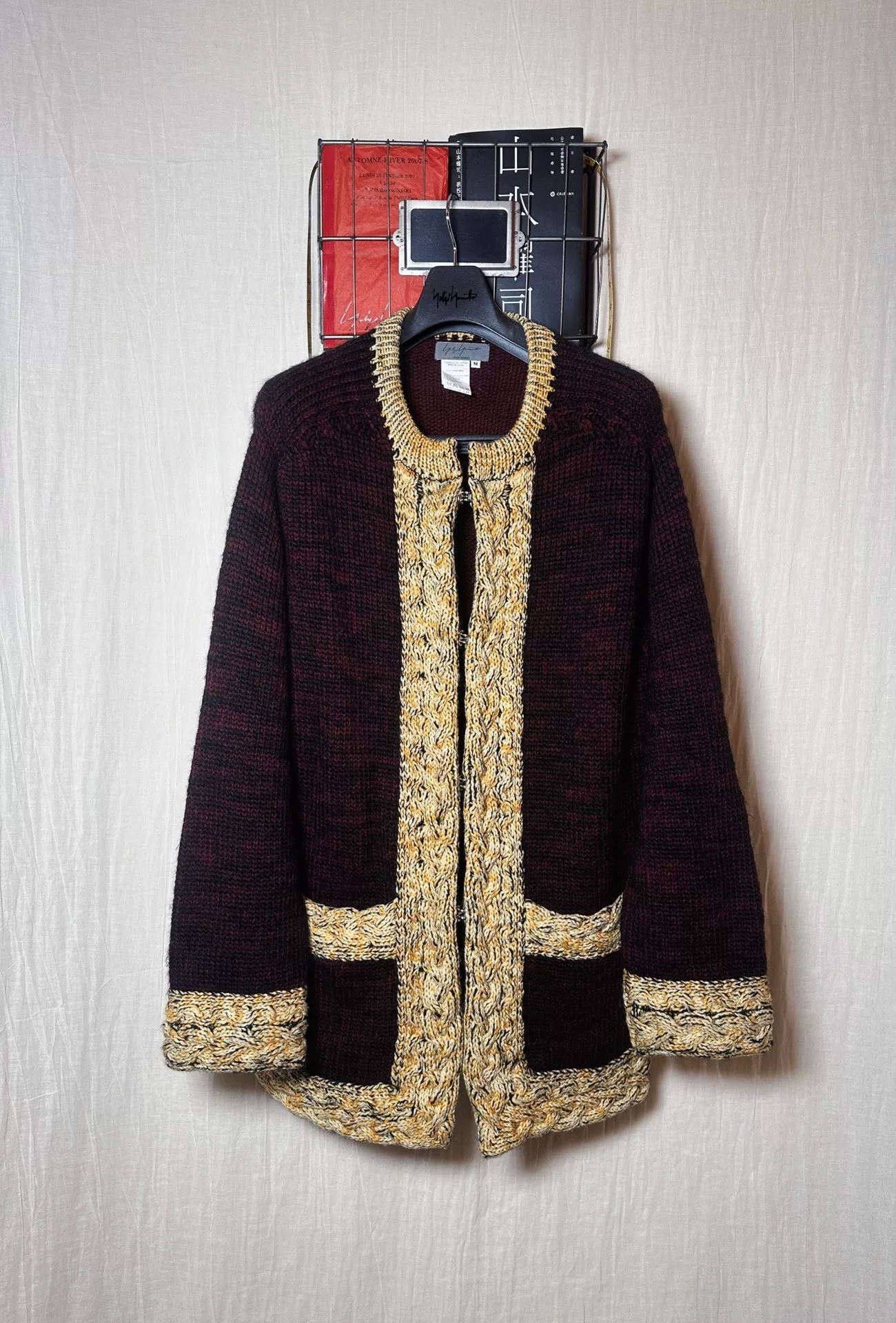Yohji Yamamoto 1999AW Wool Coat — label