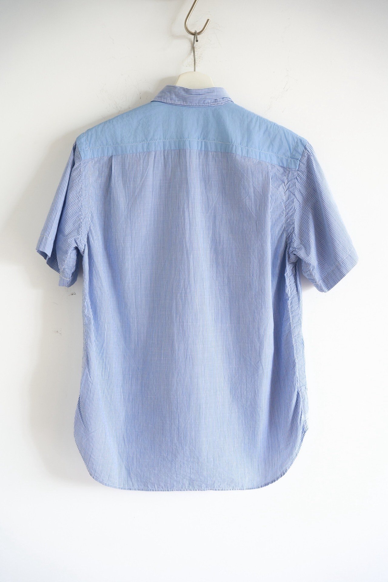 Comme des Garcons 22ss Blue Stripe Shirt — front