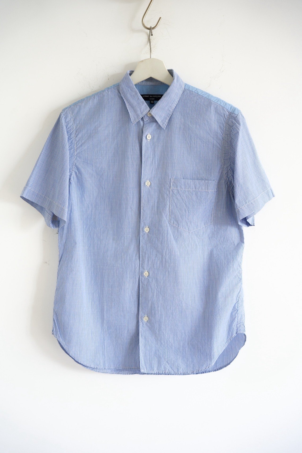 Comme des Garcons 22ss Blue Stripe Shirt