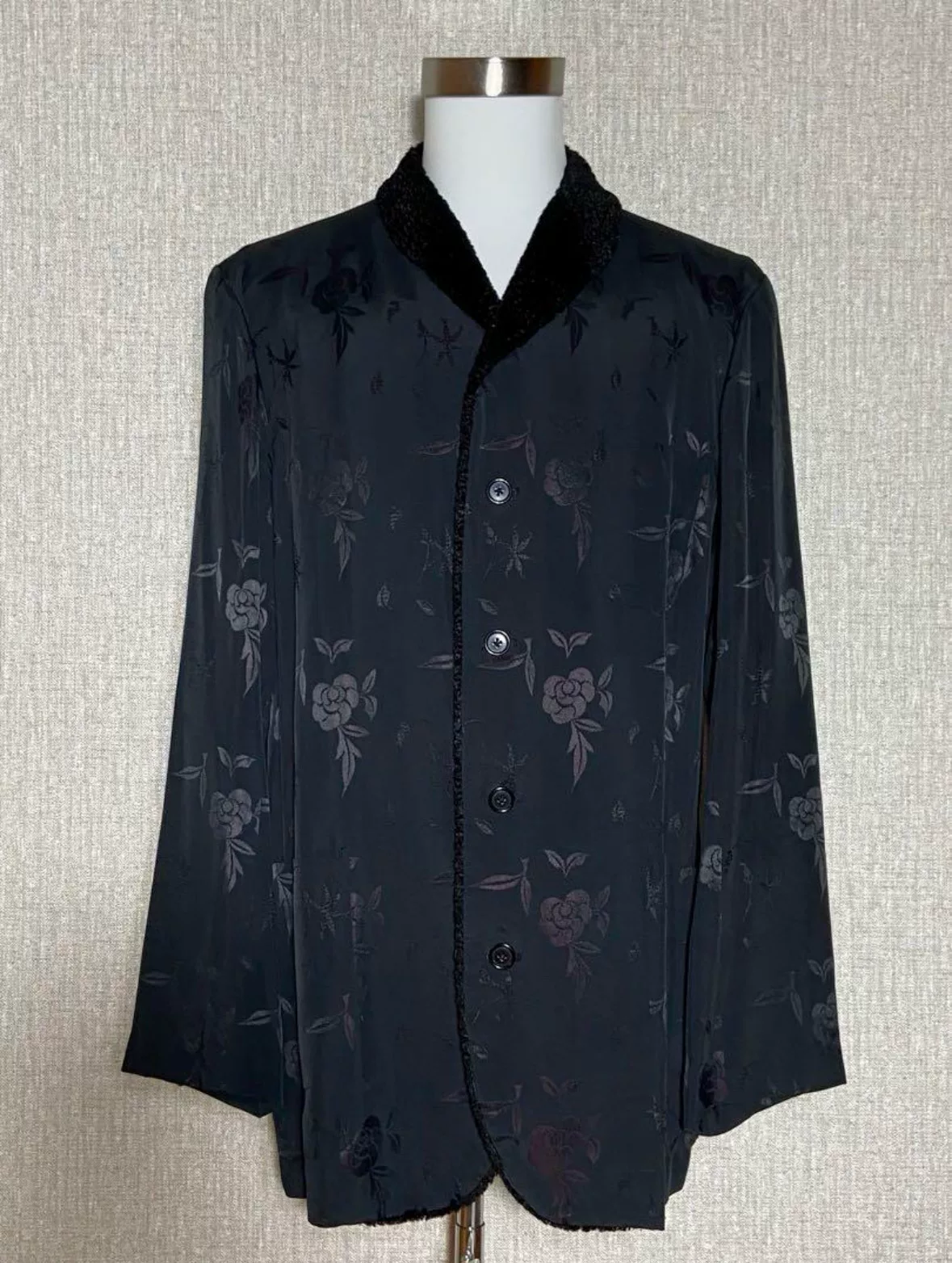 Yohji Yamamoto 97AW Floral Embroidery Jacket