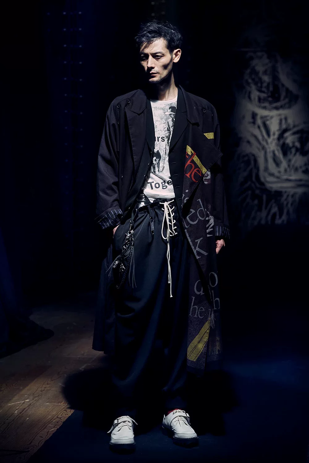 Yohji Yamamoto 2021SS Deconstructed Coat — detail