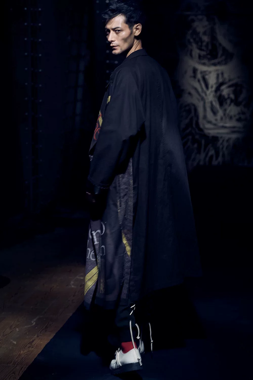 Yohji Yamamoto 2021SS Deconstructed Coat — back