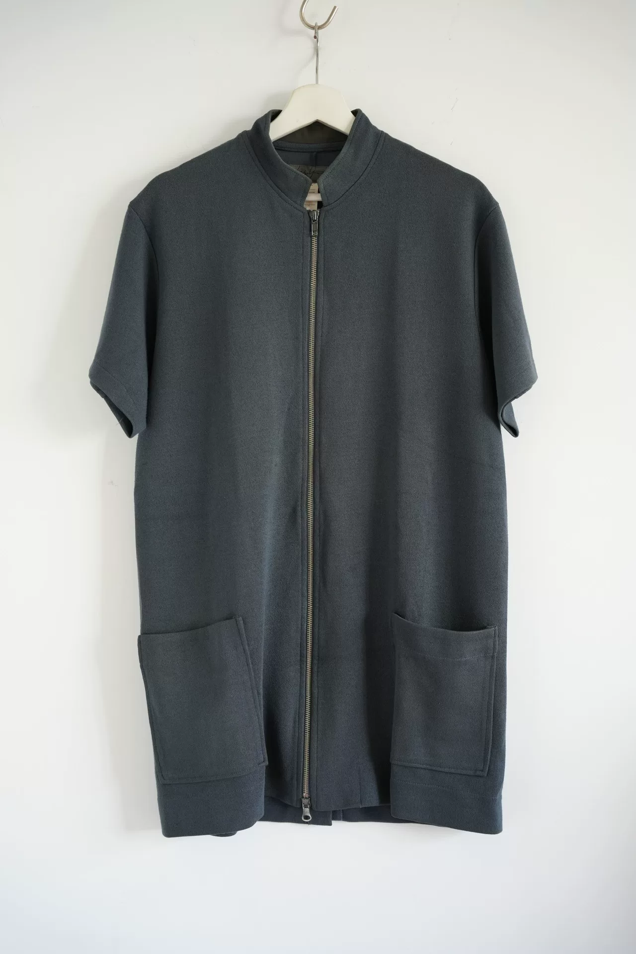 Yohji Yamamoto 98ss Haze Blue Short-Sleeve Jacket
