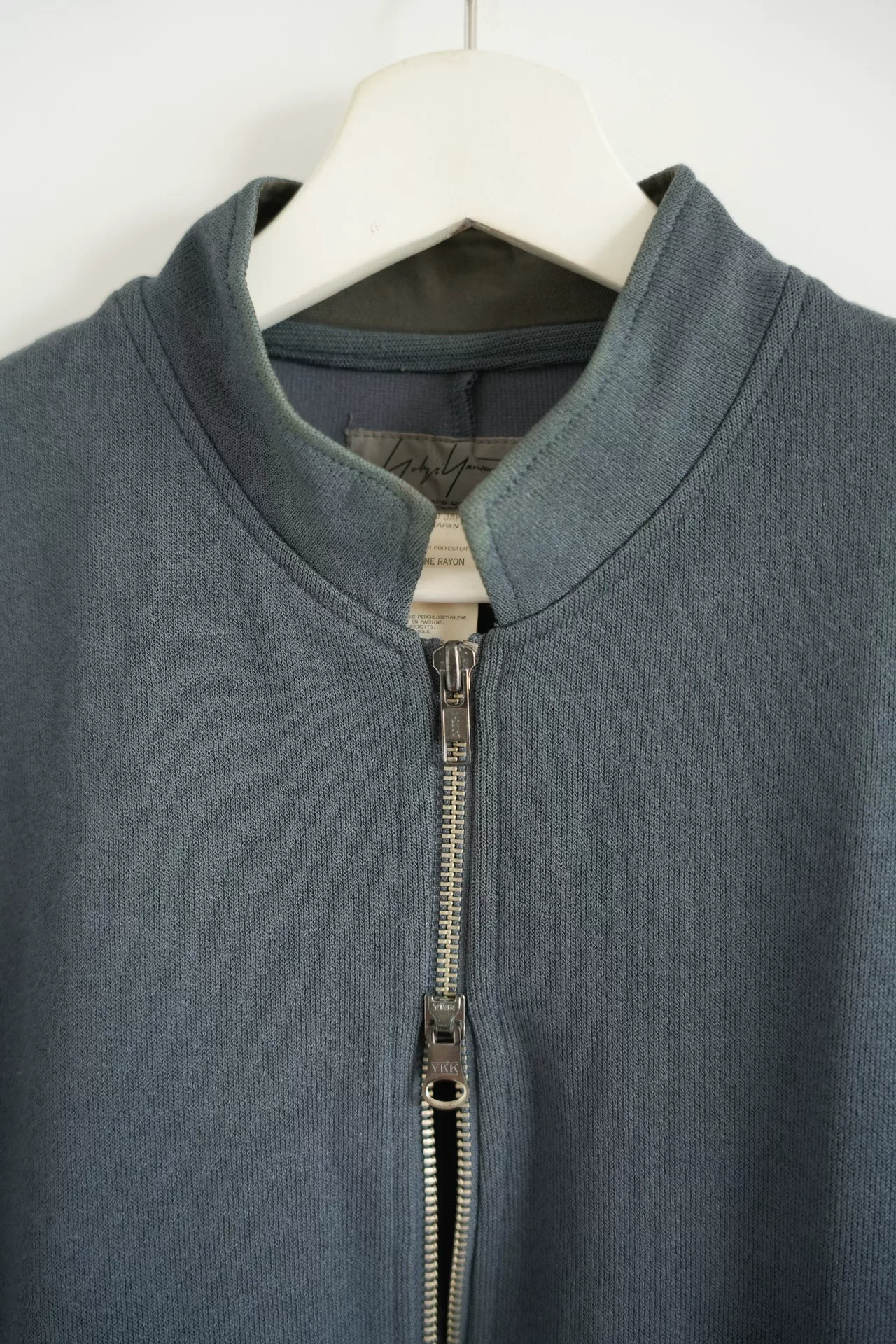 Yohji Yamamoto 98ss Haze Blue Short-Sleeve Jacket — back