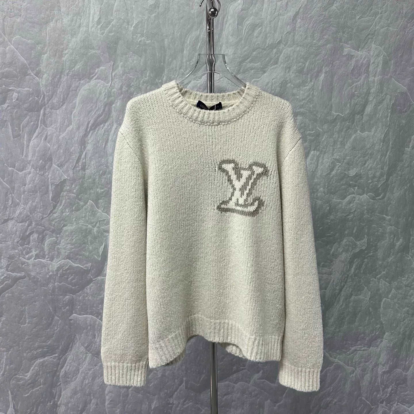 Louis Vuitton Logo Teddy Sweater 2XL