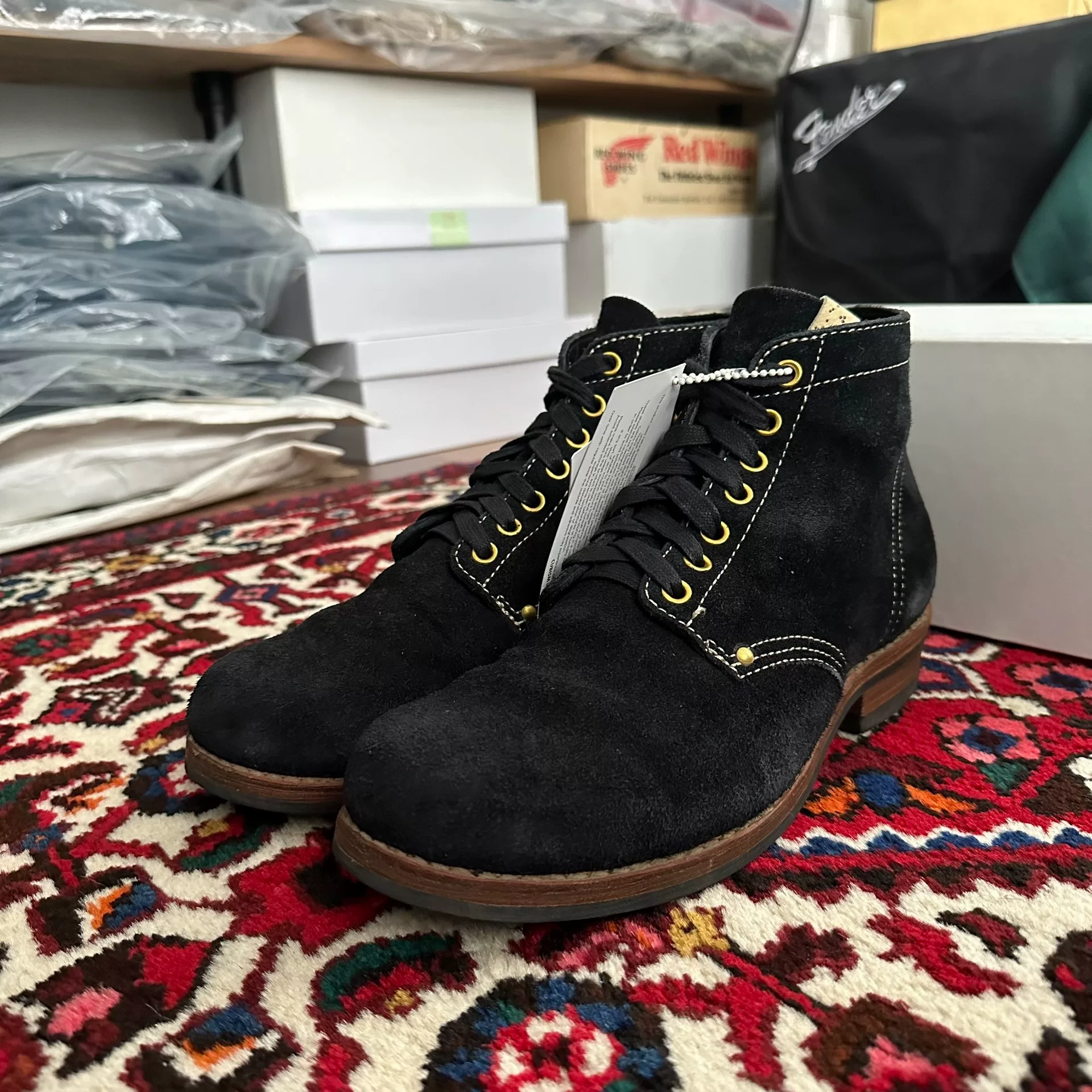 visvim 20AW Brigadier Boots — detail