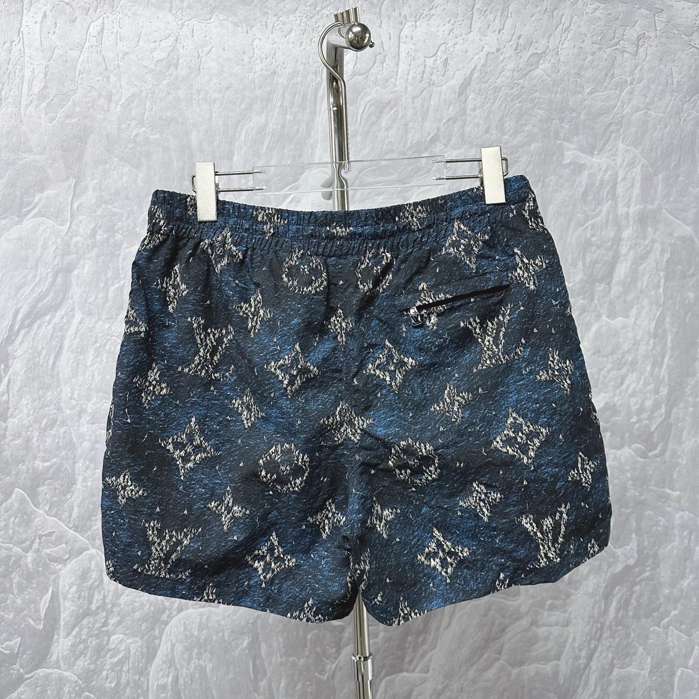 Louis Vuitton FW25 Sailing Monogram Shorts — back