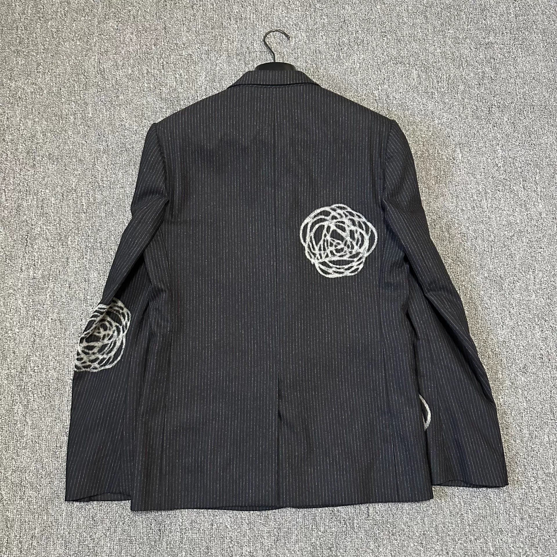 Dior Homme 14FW Pinstripe Suit — back