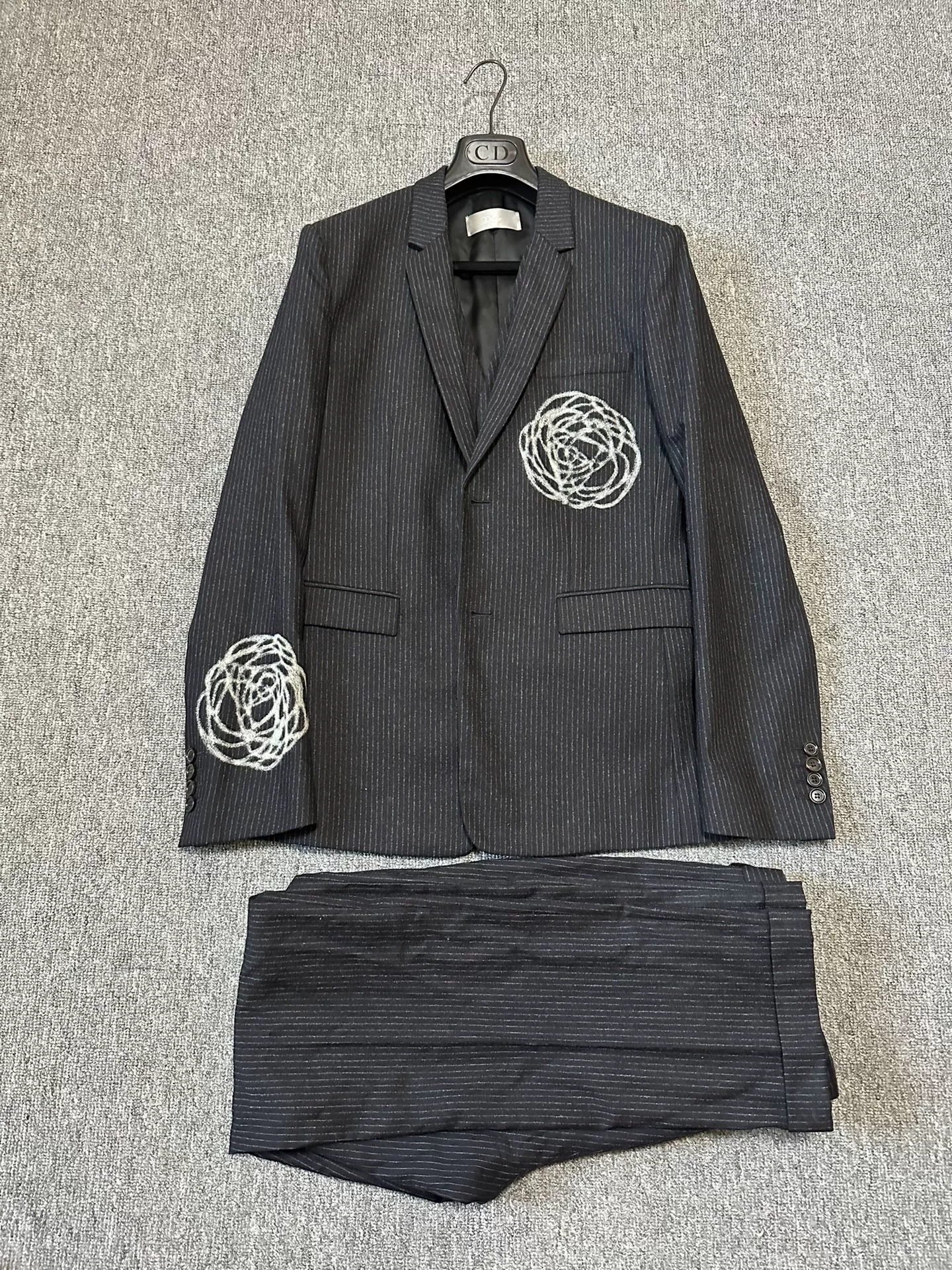 Dior Homme 14FW Pinstripe Suit