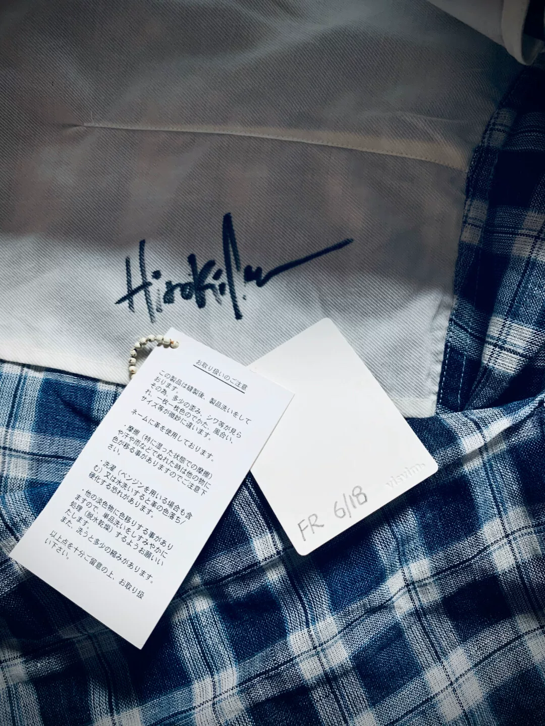 Visvim Lhamo French Limited Shirt — back
