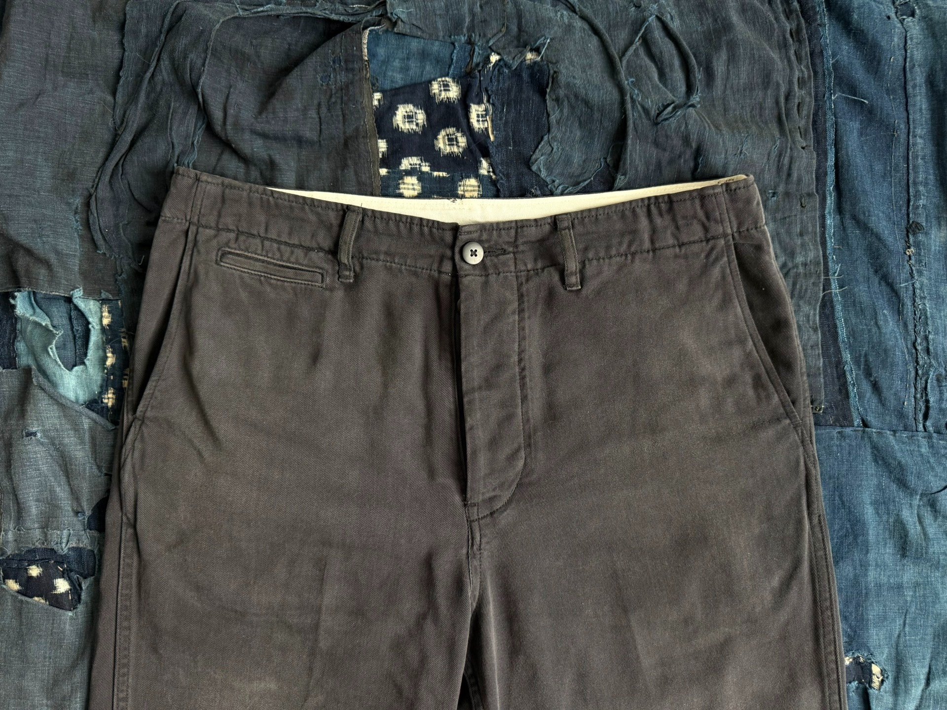 VISVIM 24AW FIELD CHINO PANTS DMGD — detail