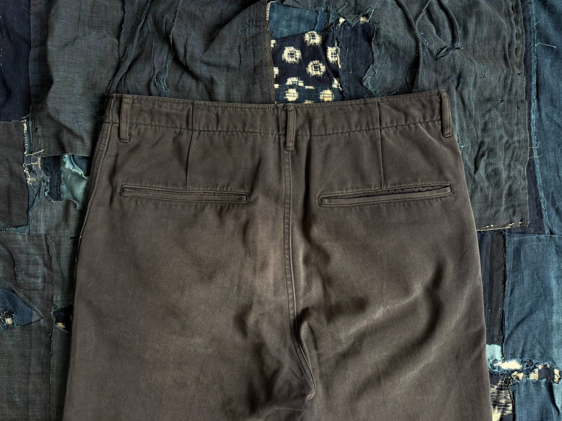 VISVIM 24AW FIELD CHINO PANTS DMGD — back