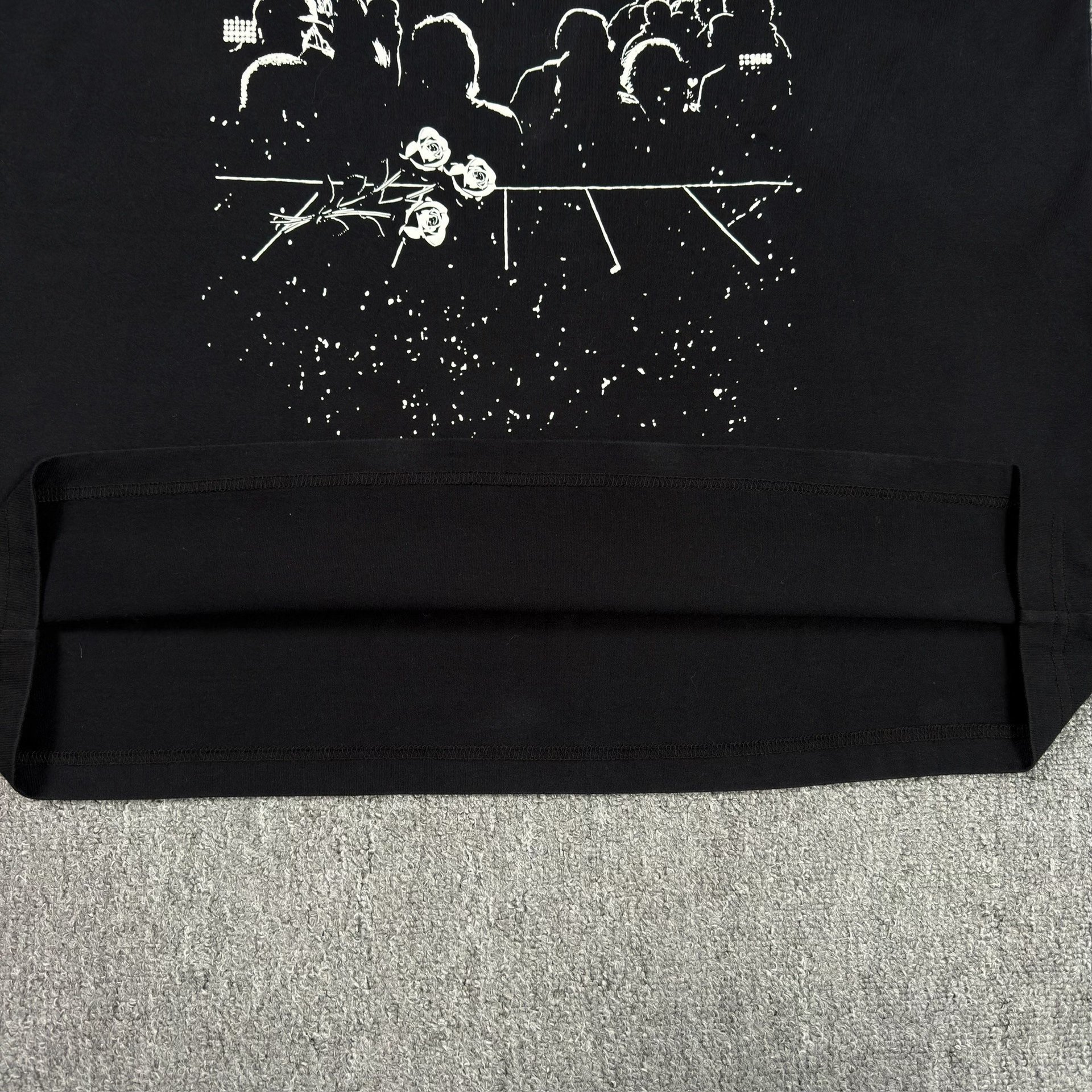 Louis Vuitton Concert Print Black T-Shirt — back