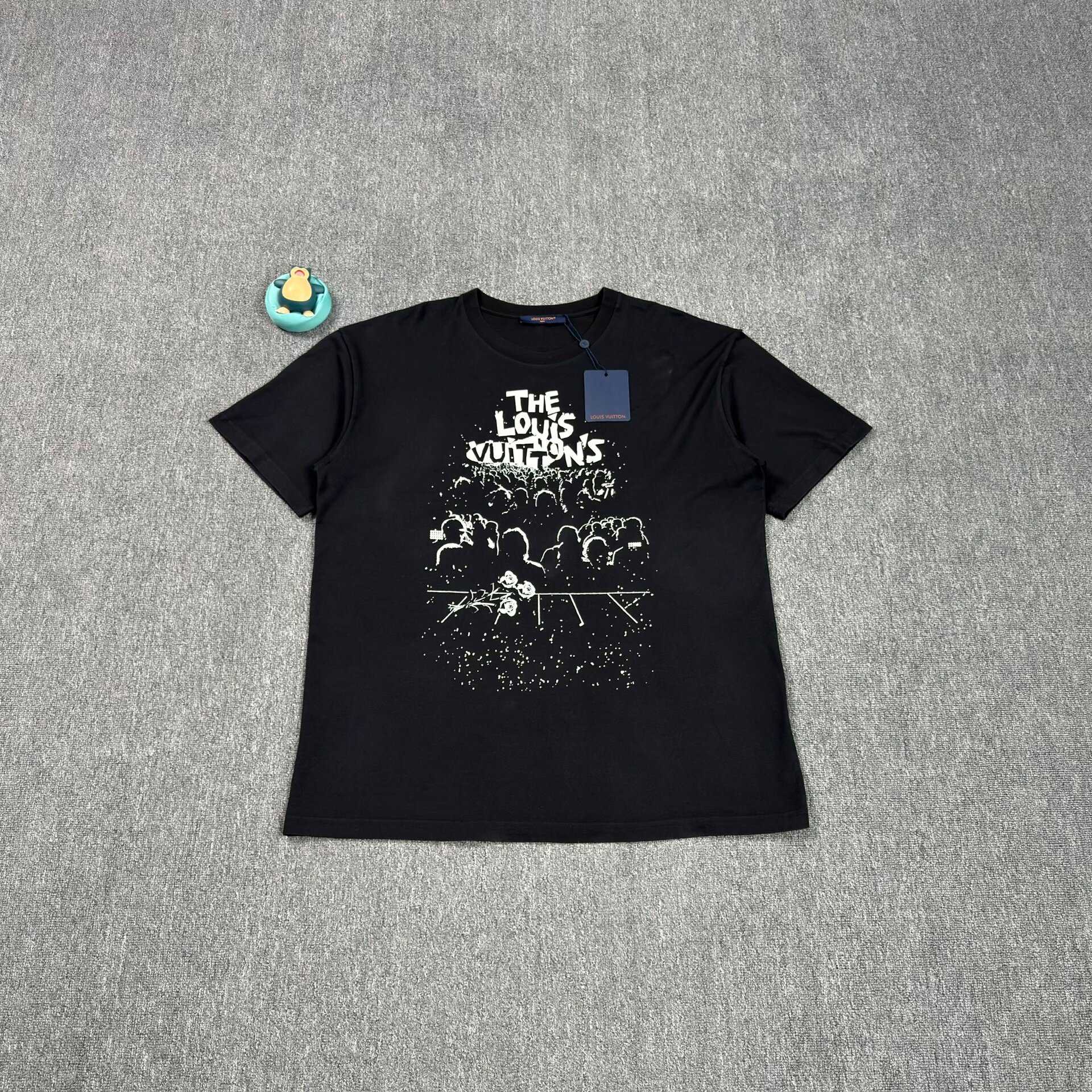 Louis Vuitton Concert Print Black T-Shirt