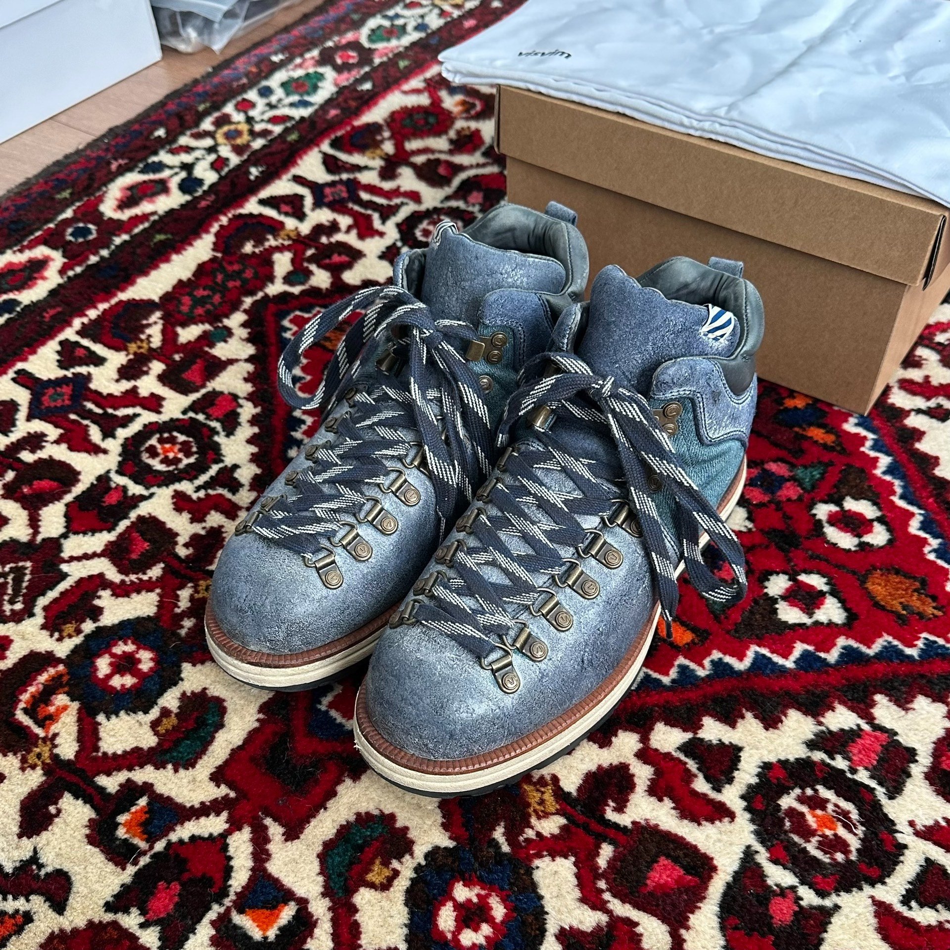 visvim 11AW Serra Mountaineering Boots — front