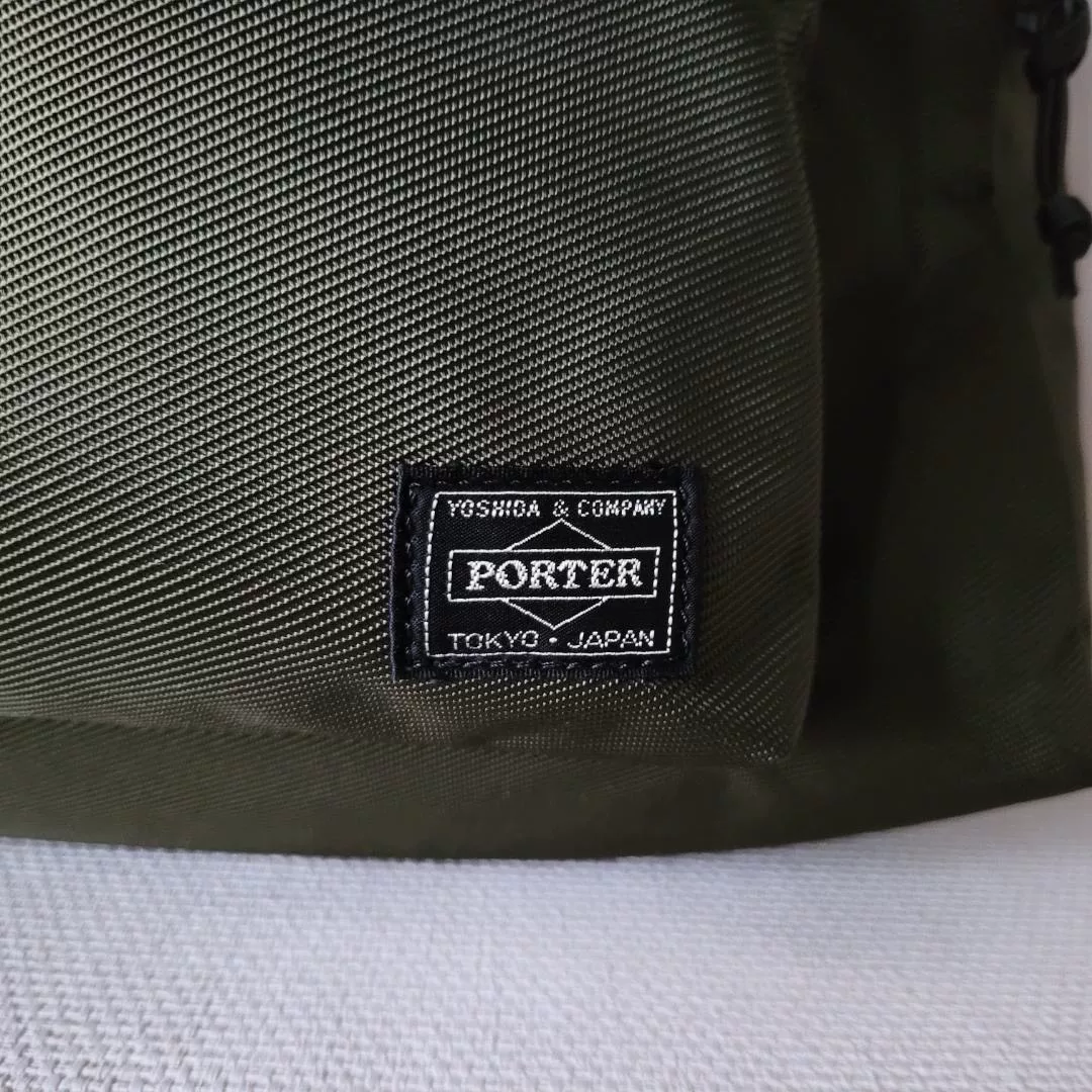 Porter Unit Khaki Military Backpack — front