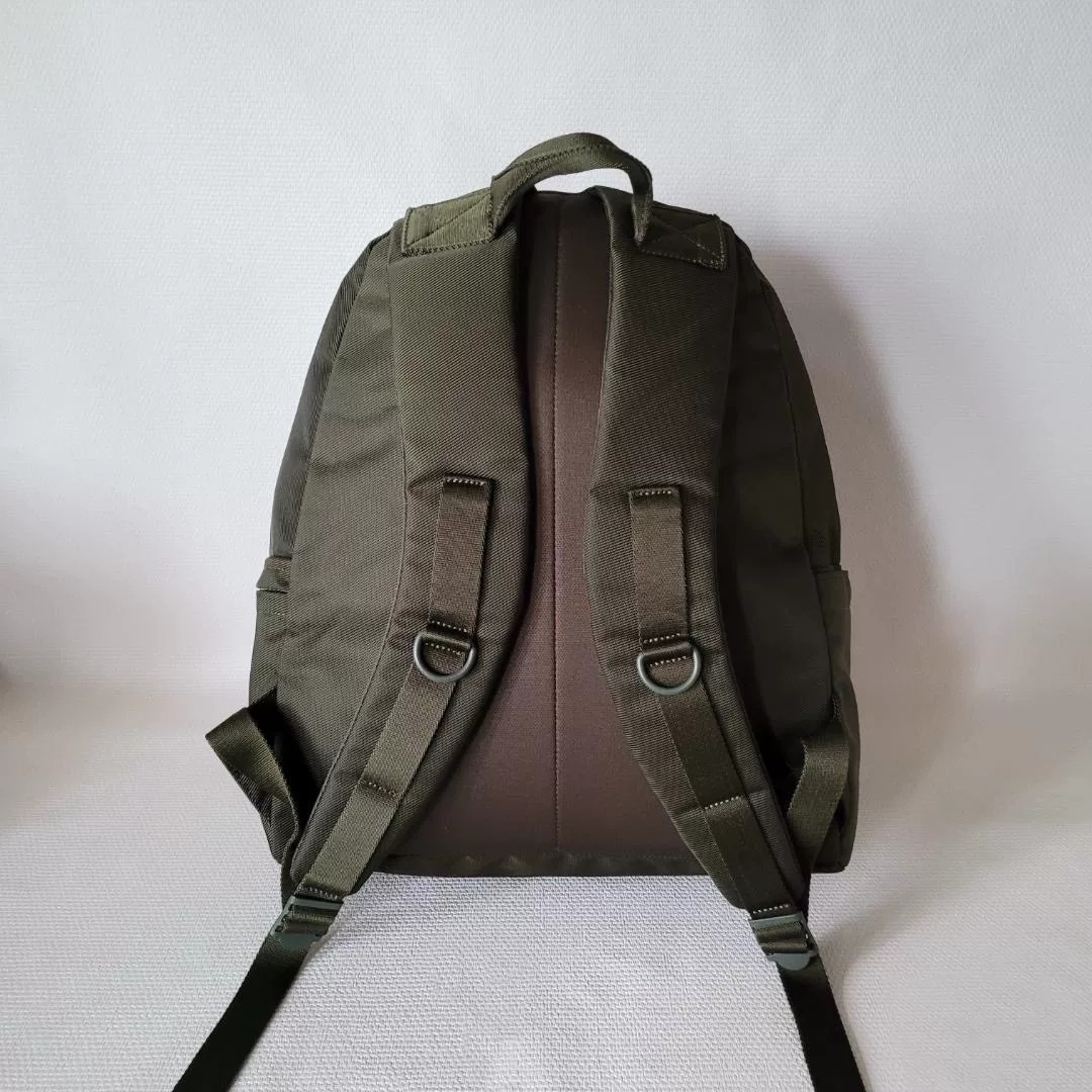 Porter Unit Khaki Military Backpack — back
